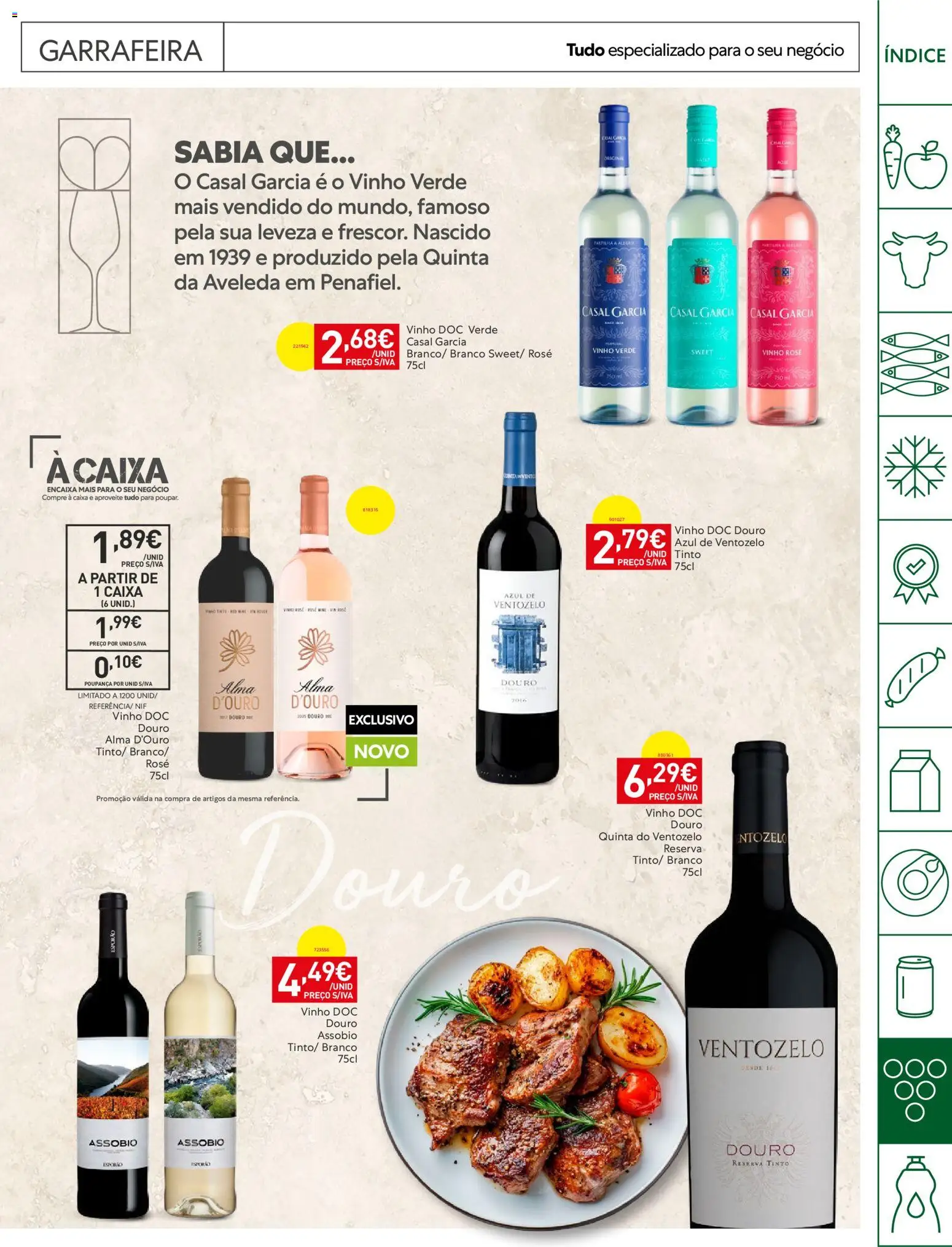 Recheio Horeca │ válido de 07/07/2026 | Página: 27 | Produtos: Caixa, Vinho