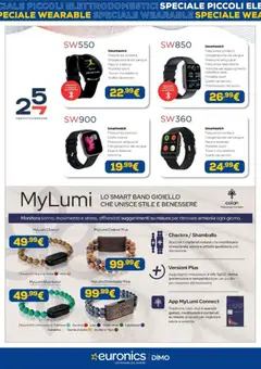 Anteprima del volantino Euronics volantino Wearable valido a partire dal 21/05/2026 | Pagina: 17 | Prodotti: Telefono, Smartwatch
