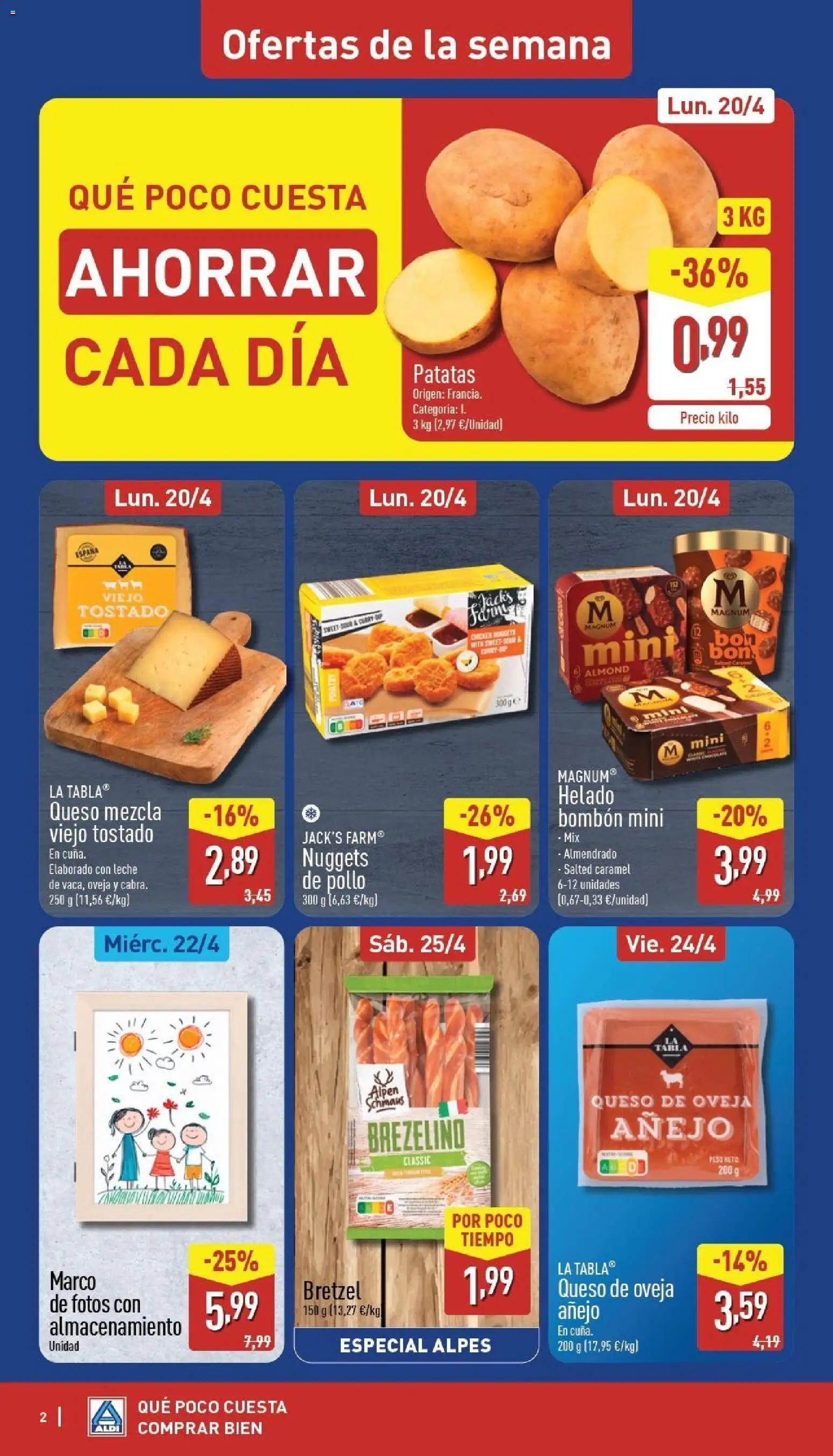 Aldi folleto Península │ válido desde el 20.04.2026 | Página: 2
