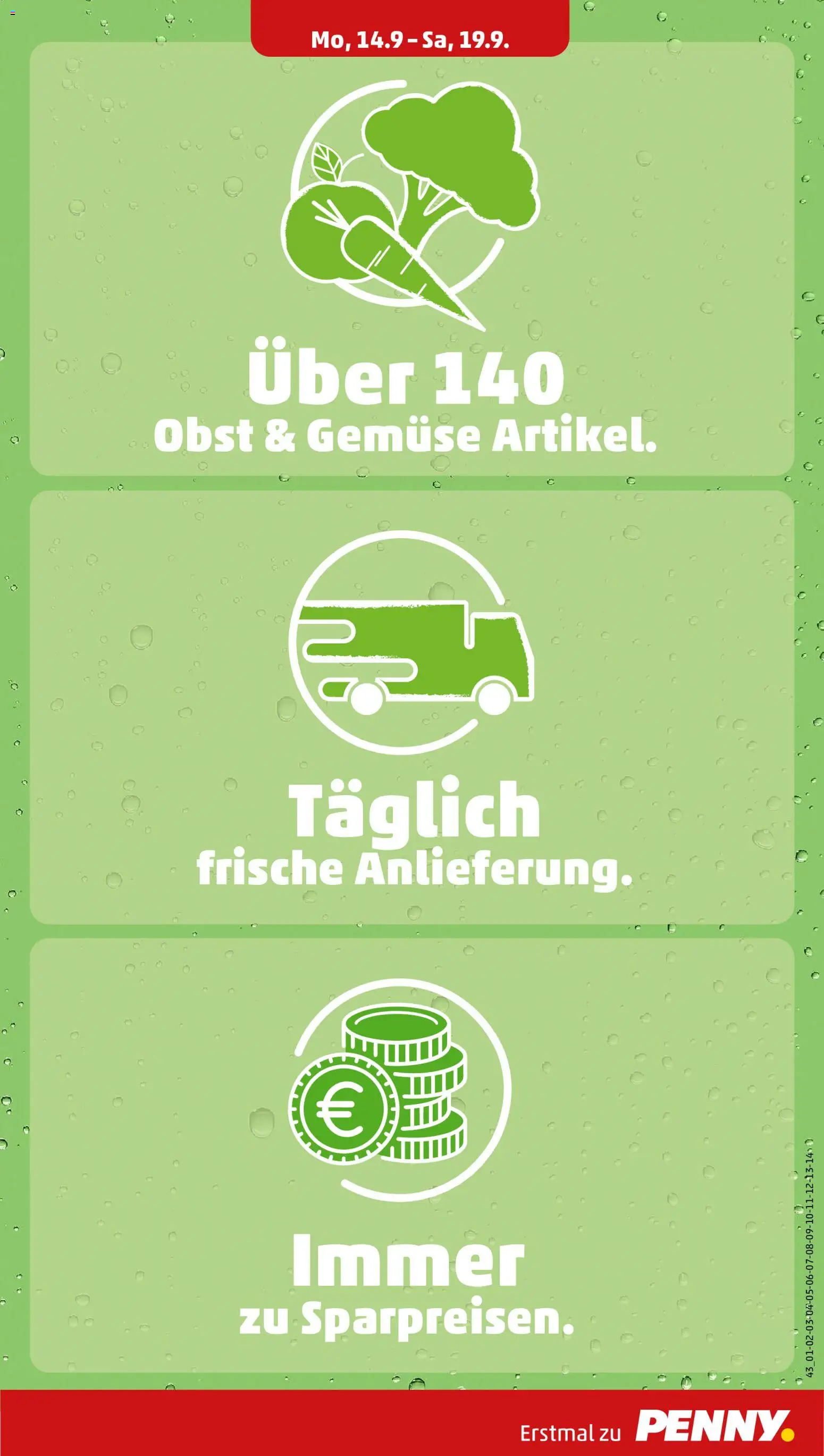 Penny Prospekt – gültig ab 14.09.2026 | Seite: 5 | Produkte: Gemüse, Obst