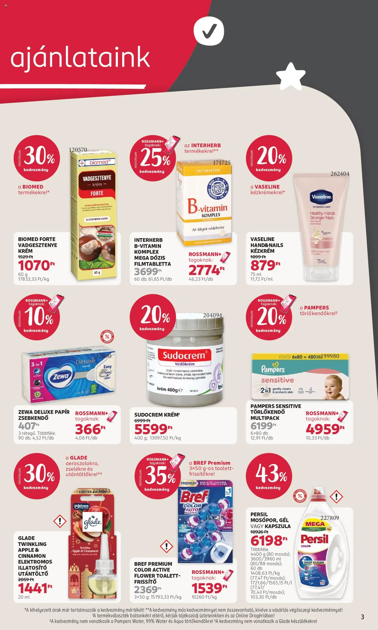 Rossmann akciós ujság - amely érvényes a következő dátumtól: 2026.10.19. | Oldal: 3 | Termékek: Utántöltő, Törlőkendő, Zewa, Papír zsebkendő