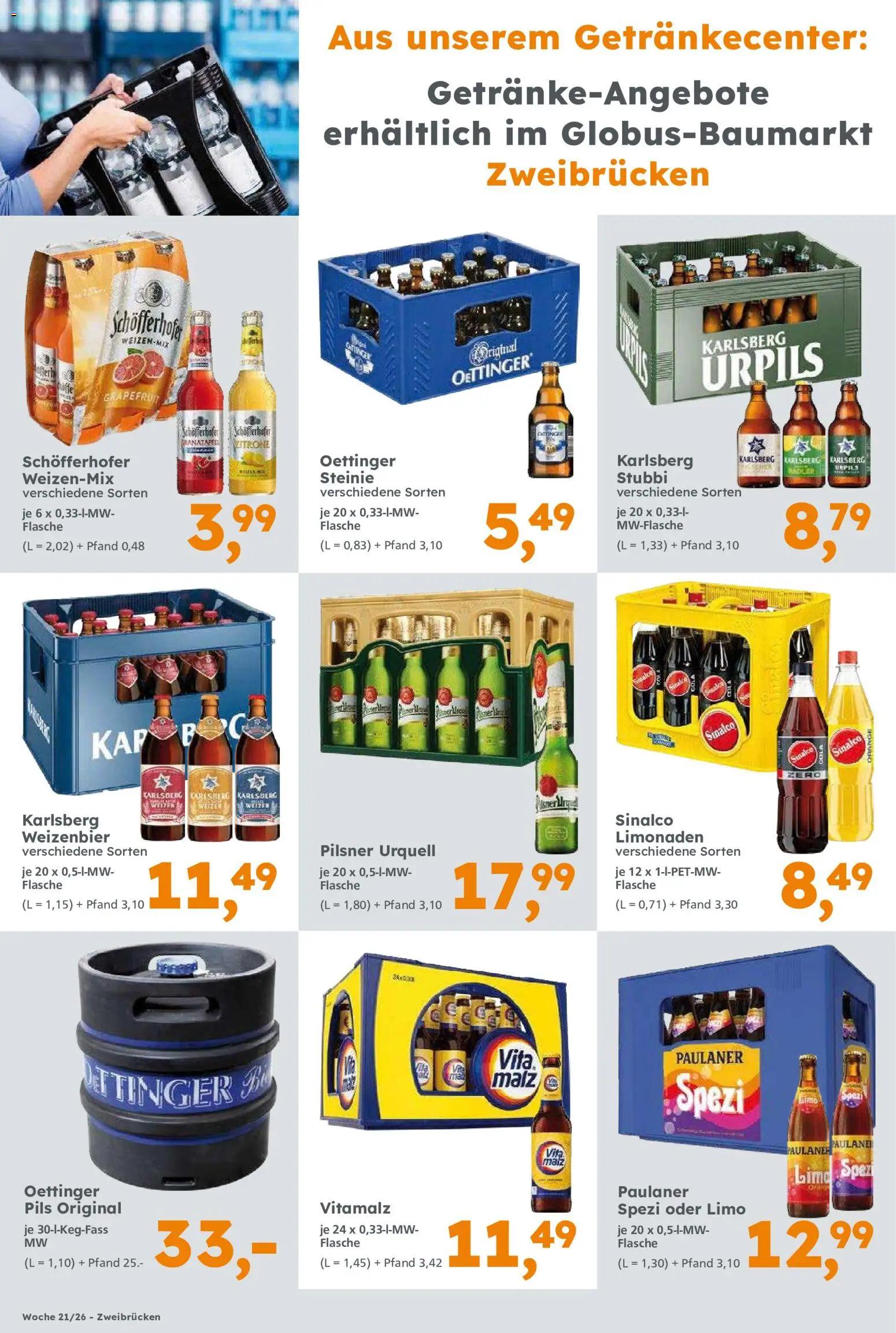 Globus Baumarkt Prospekt Zweibrücken	 – gültig ab 18.05.2026 | Seite: 16