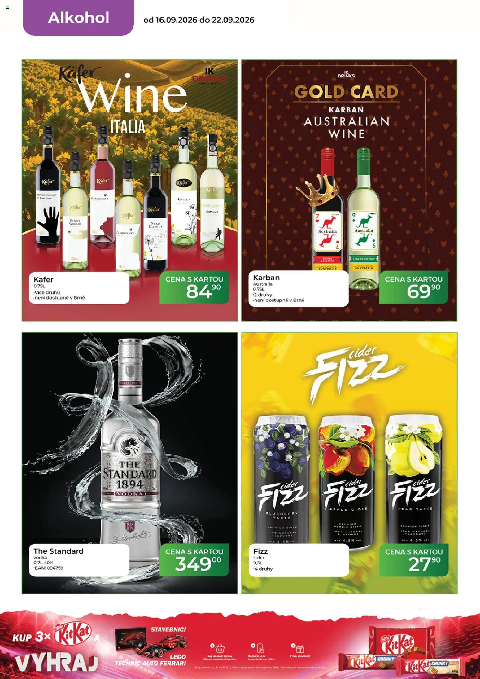 Tamda Foods leták od 16.09.2026 | Strana: 16 | Produkty: LEGO, Vodka, Apple, Lego Technic
