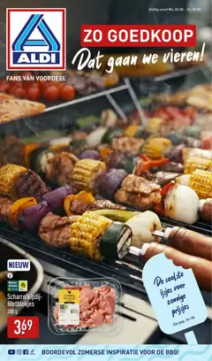 Aldi folder - Buiten eten - Voorbeeld van een folder van Aldi, geldig van 03-08-2026