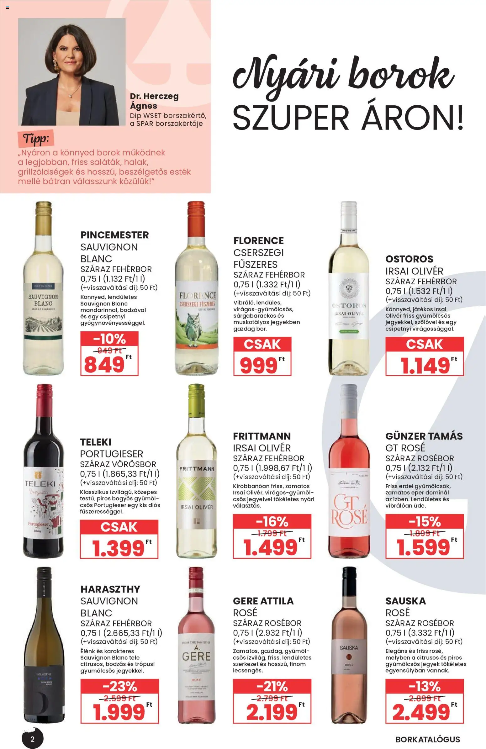 Spar akciós ujság - amely érvényes a következő dátumtól: 2026.07.01. | Oldal: 2
