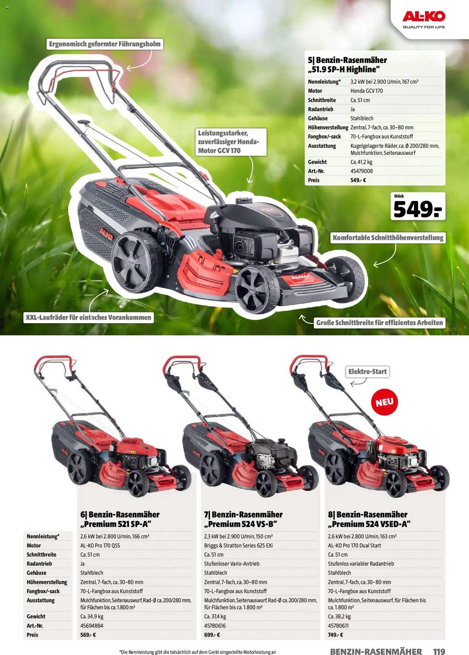 Hagebau Gartenjahr gültig ab 13.03.2026 | Seite: 119 | Produkte: Gewicht