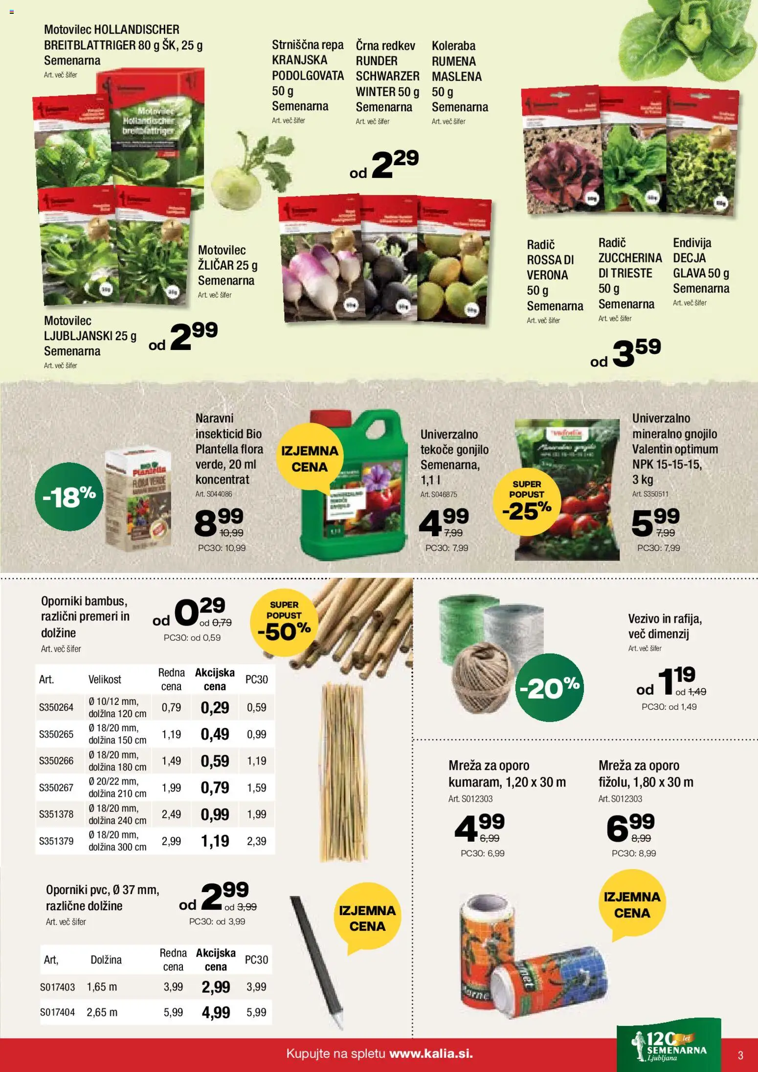 Novi Kalia katalog ponudbe – veljaven od 01.06.2026 | Stran: 3