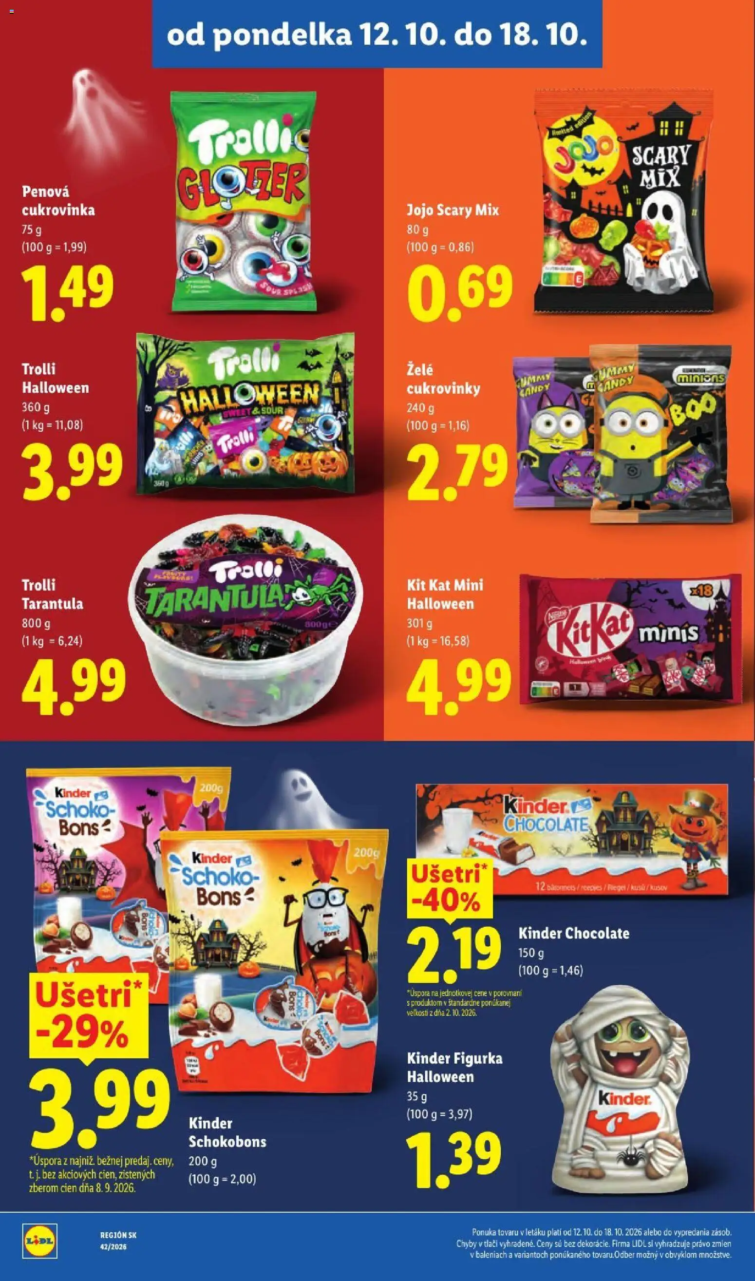 Nové Lidl akcie – leták je platný od 12.10.2026 | Strana: 40