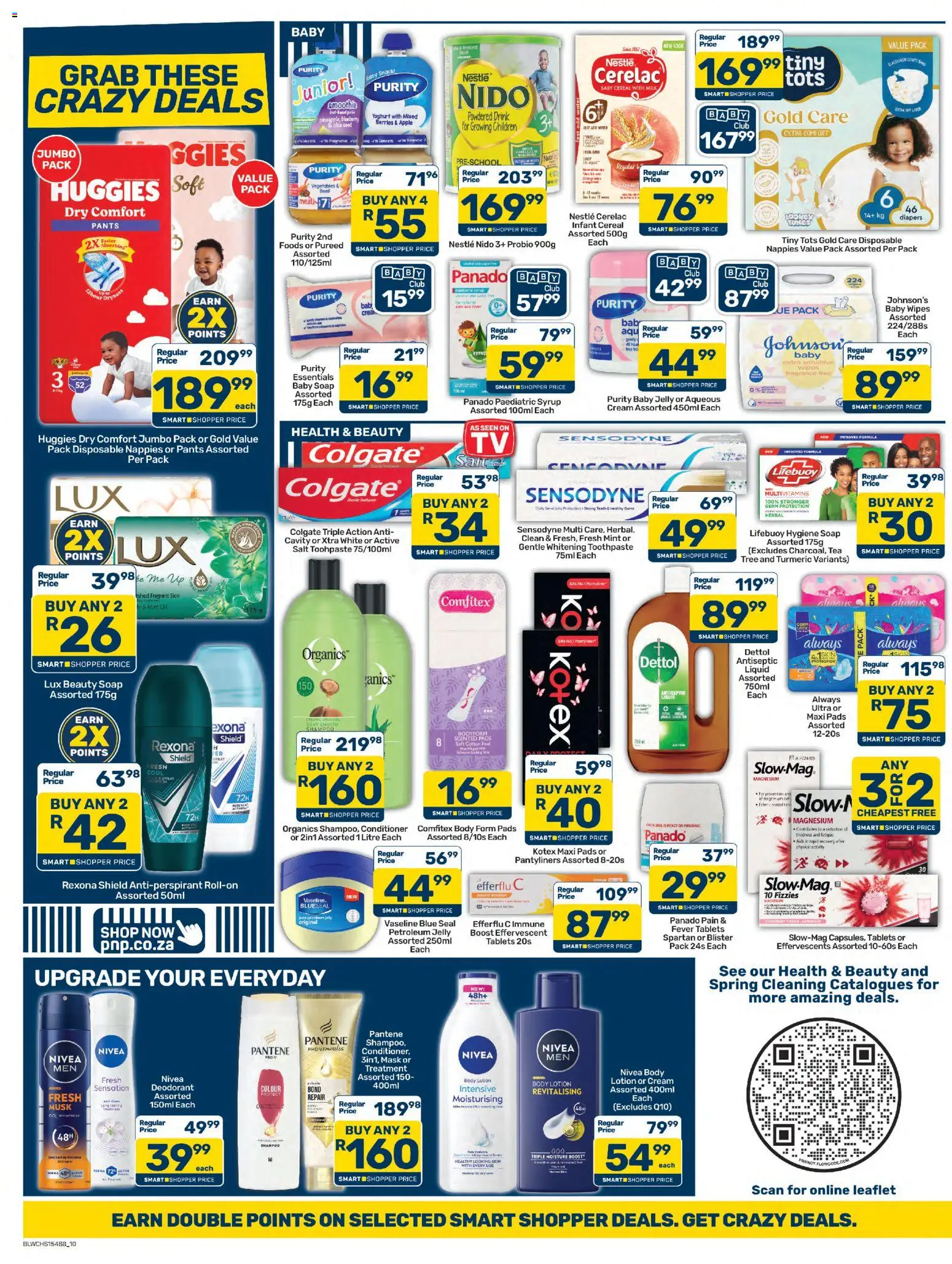 New Pick n Pay catalogue – valid from 25/09/2026 | Page: 10 | Products: Syrup, Soap, Toothpaste, Salt