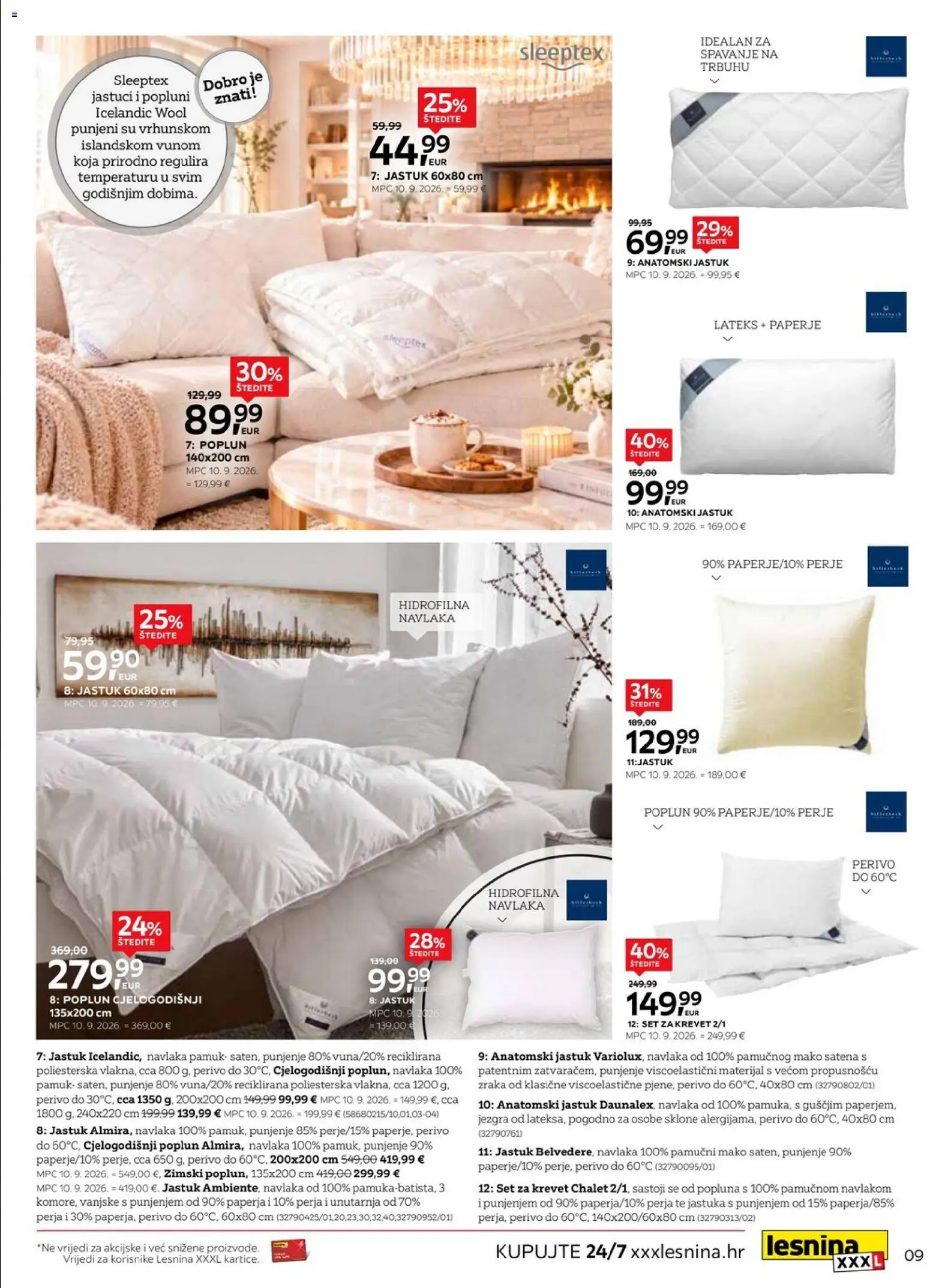 Lesnina katalog | vrijedi od 01.10.2026 | Stranica: 9