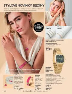 Náhled letáku Avon Katalog 07/2026 od 01.07.2026 | Strana: 130 | Produkty: Hodinky, Naušnice