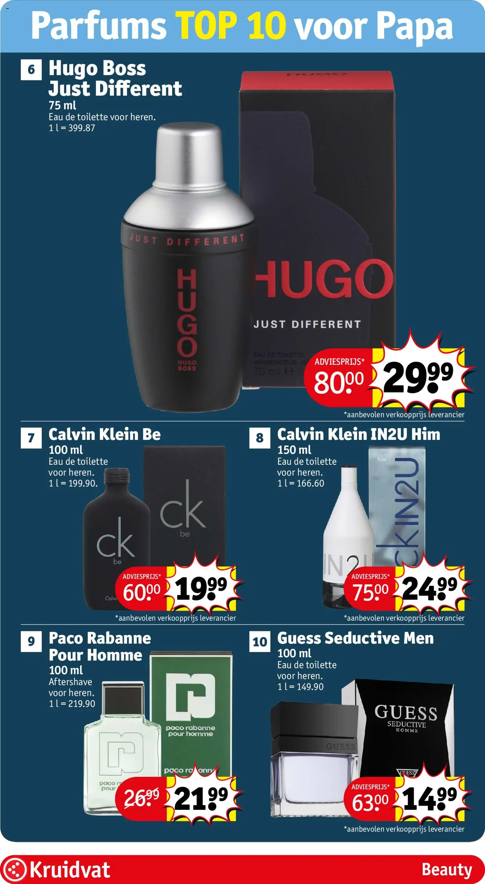 {H1} | Pagina: 10 | Producten: Parfums, Eau de toilette