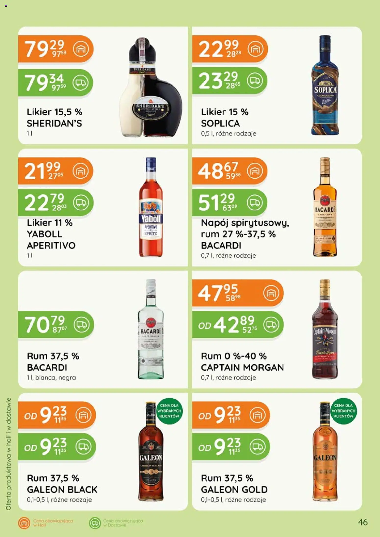 Eurocash gazetka - Katalog Alkoholowy od 01.06.2026 | Strona: 46 | Produkty: Captain Morgan, Rum