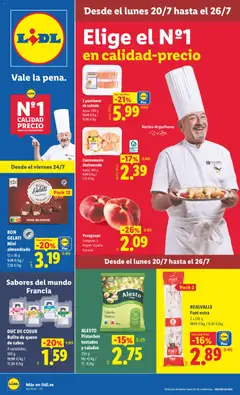 Vista previa Lidl folleto válido desde el 20/07/2026