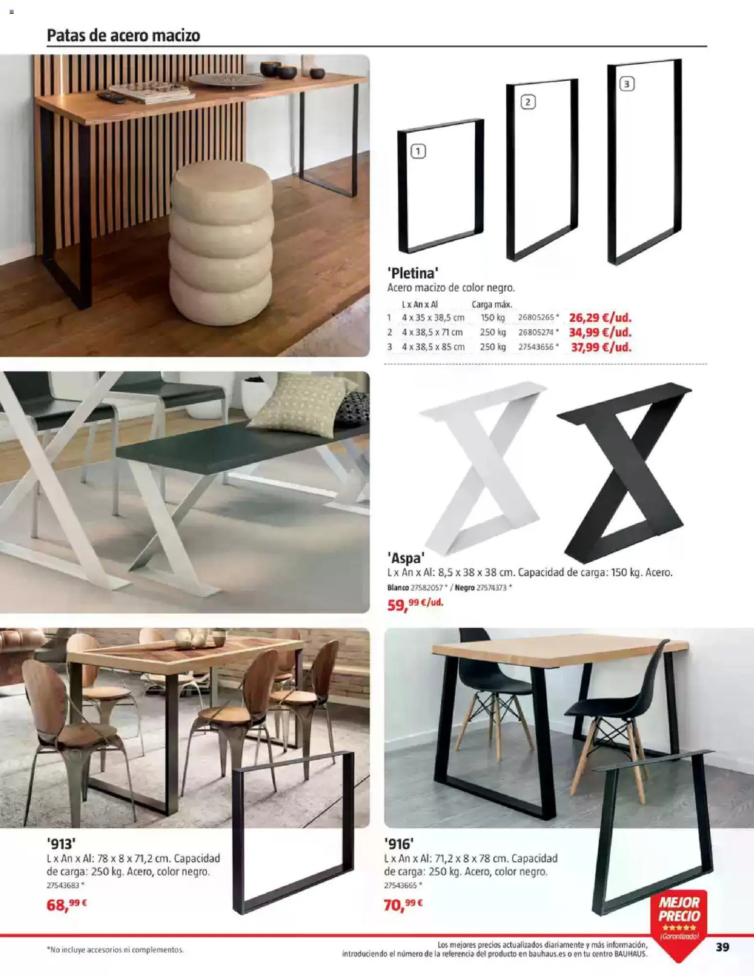 Bauhaus Ordenación │ válido desde el 18/08/2026 | Página: 39