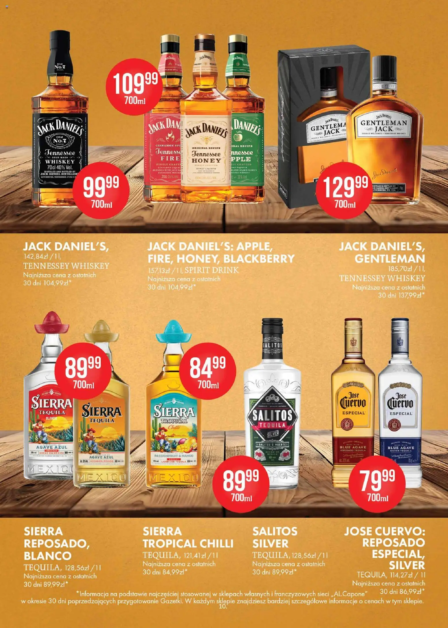 Al.Capone gazetka od 08.06.2026 | Strona: 13 | Produkty: Mango, Jack Daniel's, Tequila, Whisky