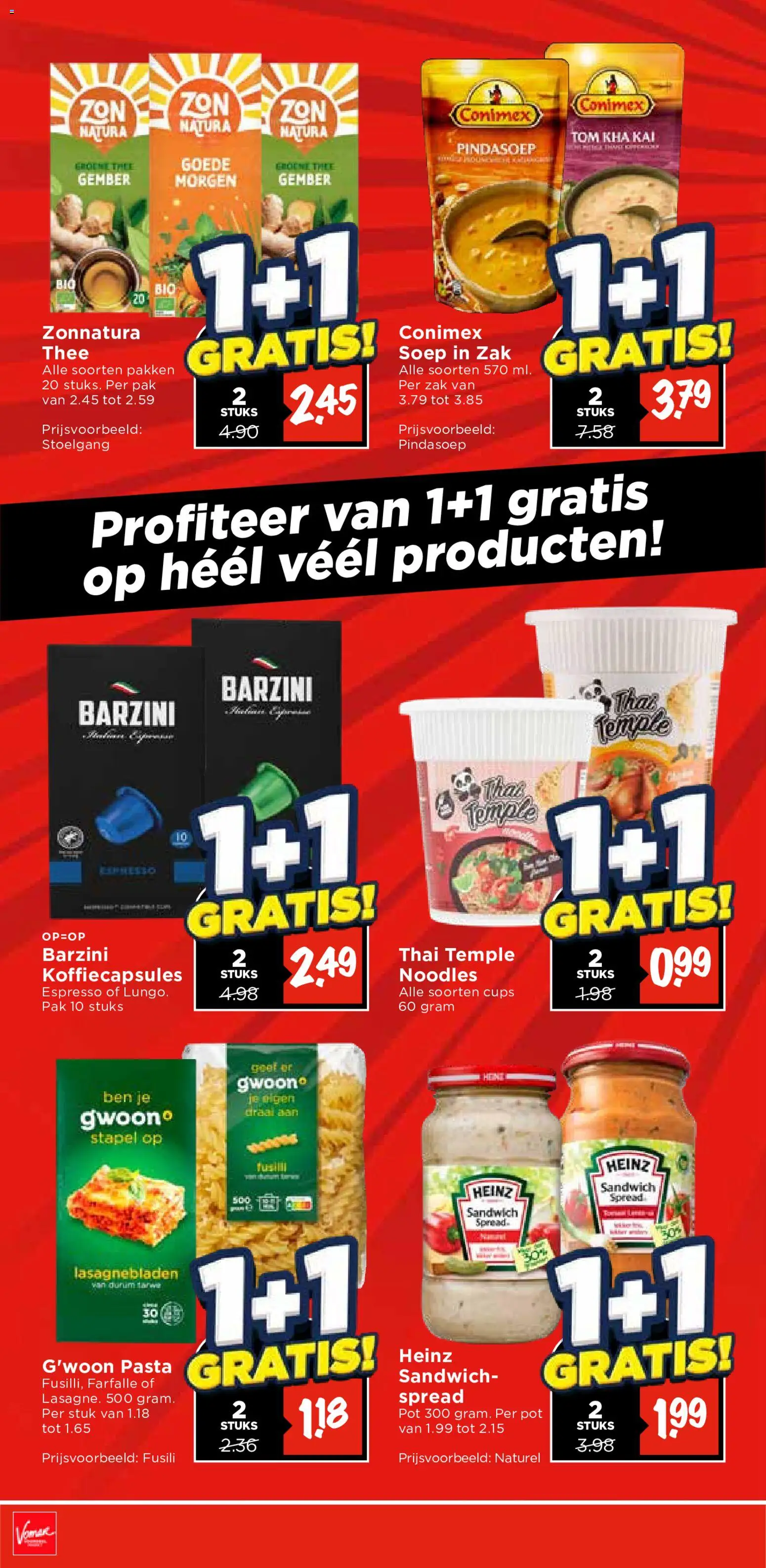 {H1} | Pagina: 8 | Producten: Koffiecapsules, Pot, Pasta, Sandwich