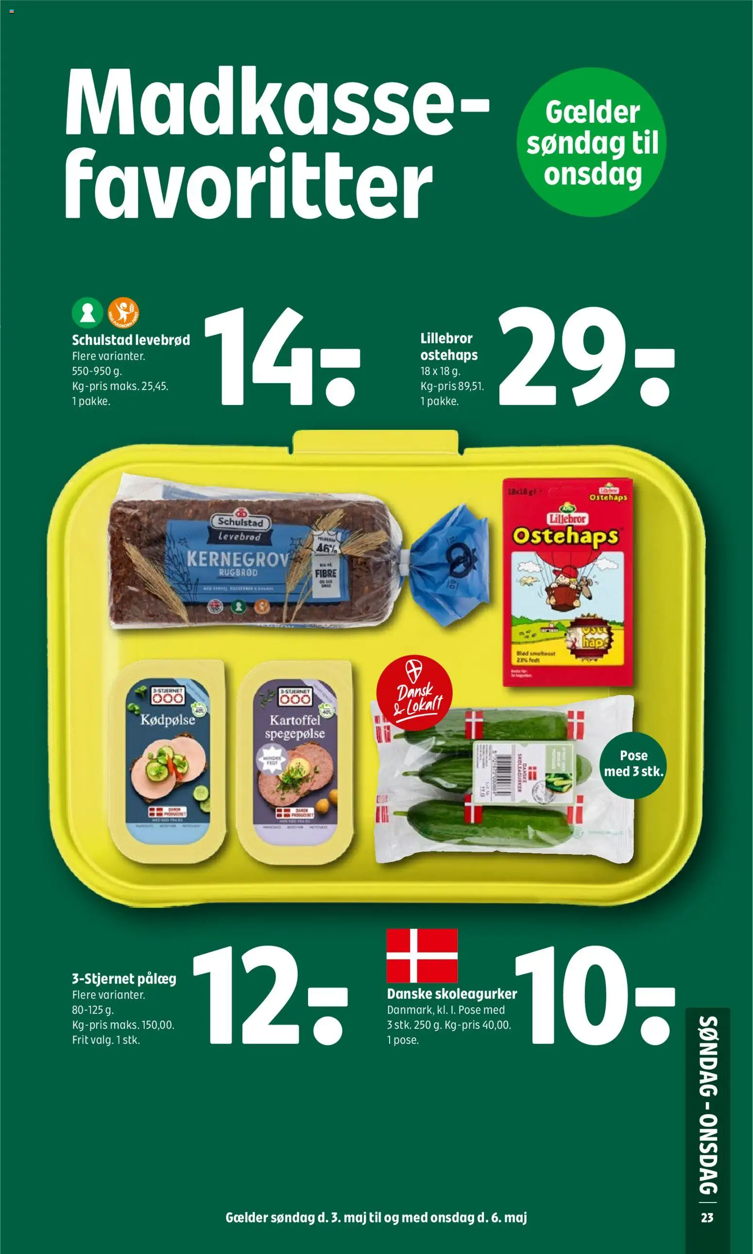 Coop 365 tilbudsavis – gyldig fra 30/04/2026 | Side: 2 | Produkter: Pålæg, Spegepølse, Rugbrød, Ostehaps