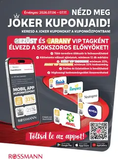 Rossmann Szórólap - amely érvényes a következő dátumtól: 2026.07.06.