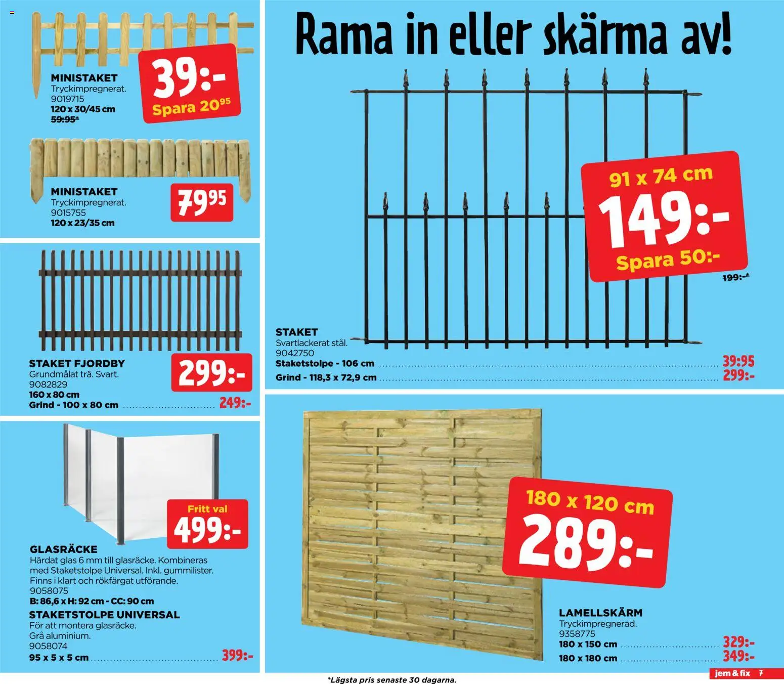 Jem & Fix reklamblad aktuell från 06/07/2026 | Sida: 7