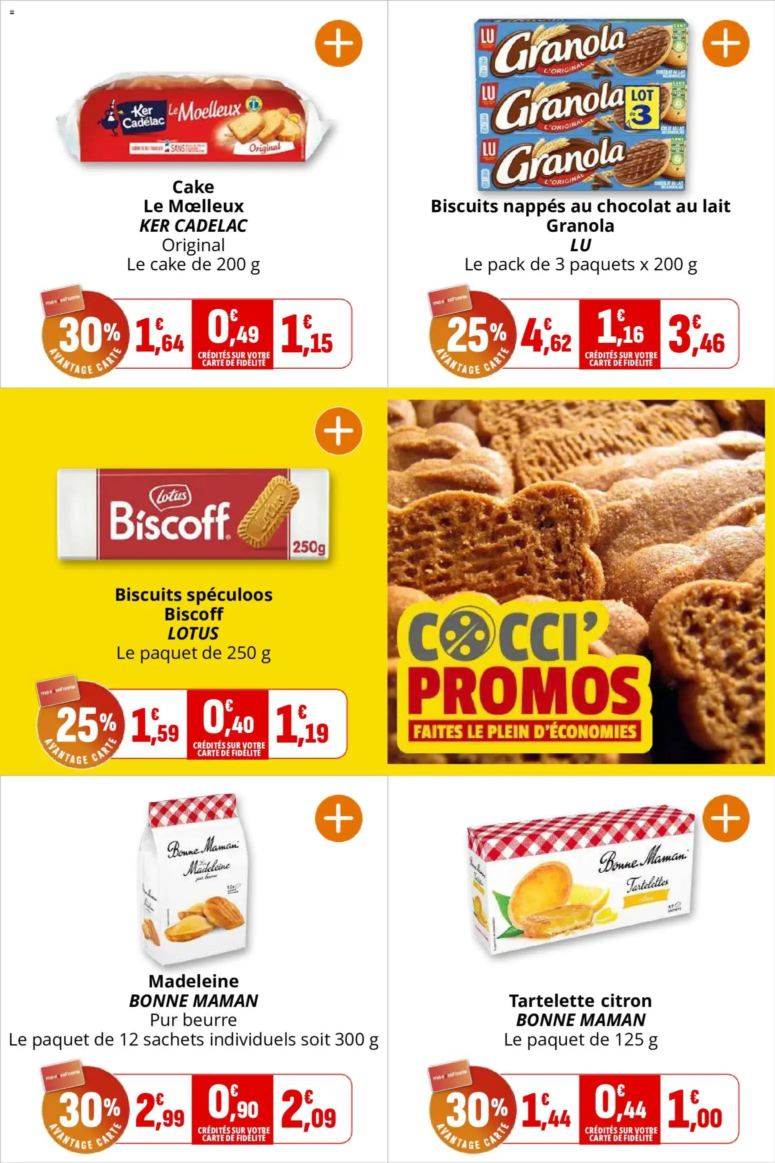 {H1} | Page: 23 | Produits: Spéculoos, Lait, Beurre, Chocolat