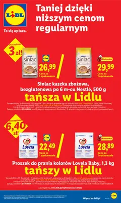 Pogląd oferty "Lidl gazetka" - ważna od 18.06.2026 | Strona: 27 | Produkty: Proszek do prania, Lovela, Detergent