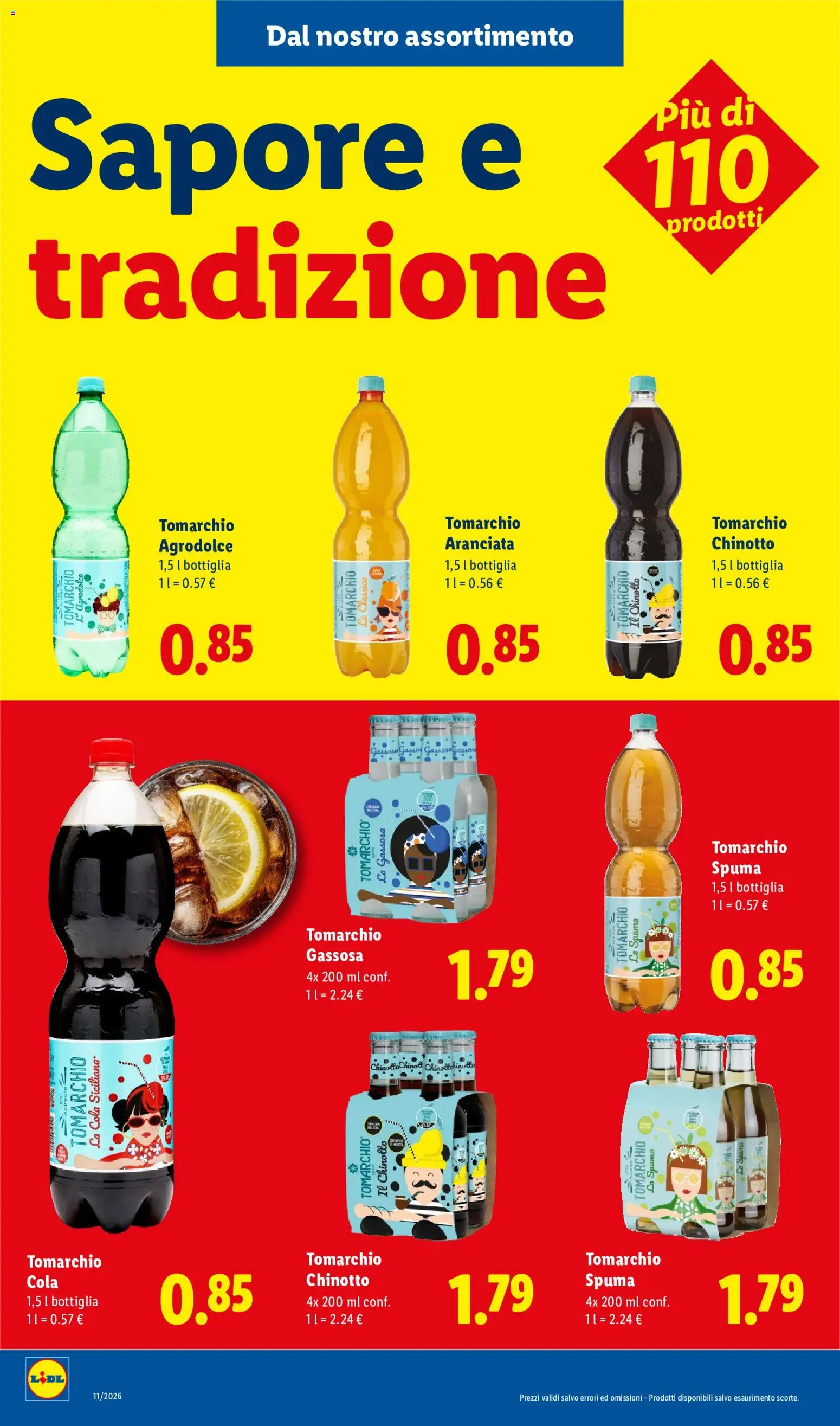 Volantino Lidl del 28.05.2026 | Pagina: 10 | Prodotti: Chinotto, Bottiglia