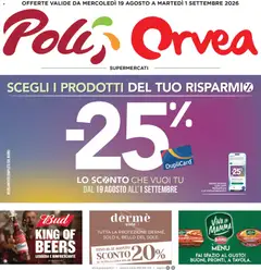 Anteprima del volantino Poli volantino valido a partire dal 19/08/2026