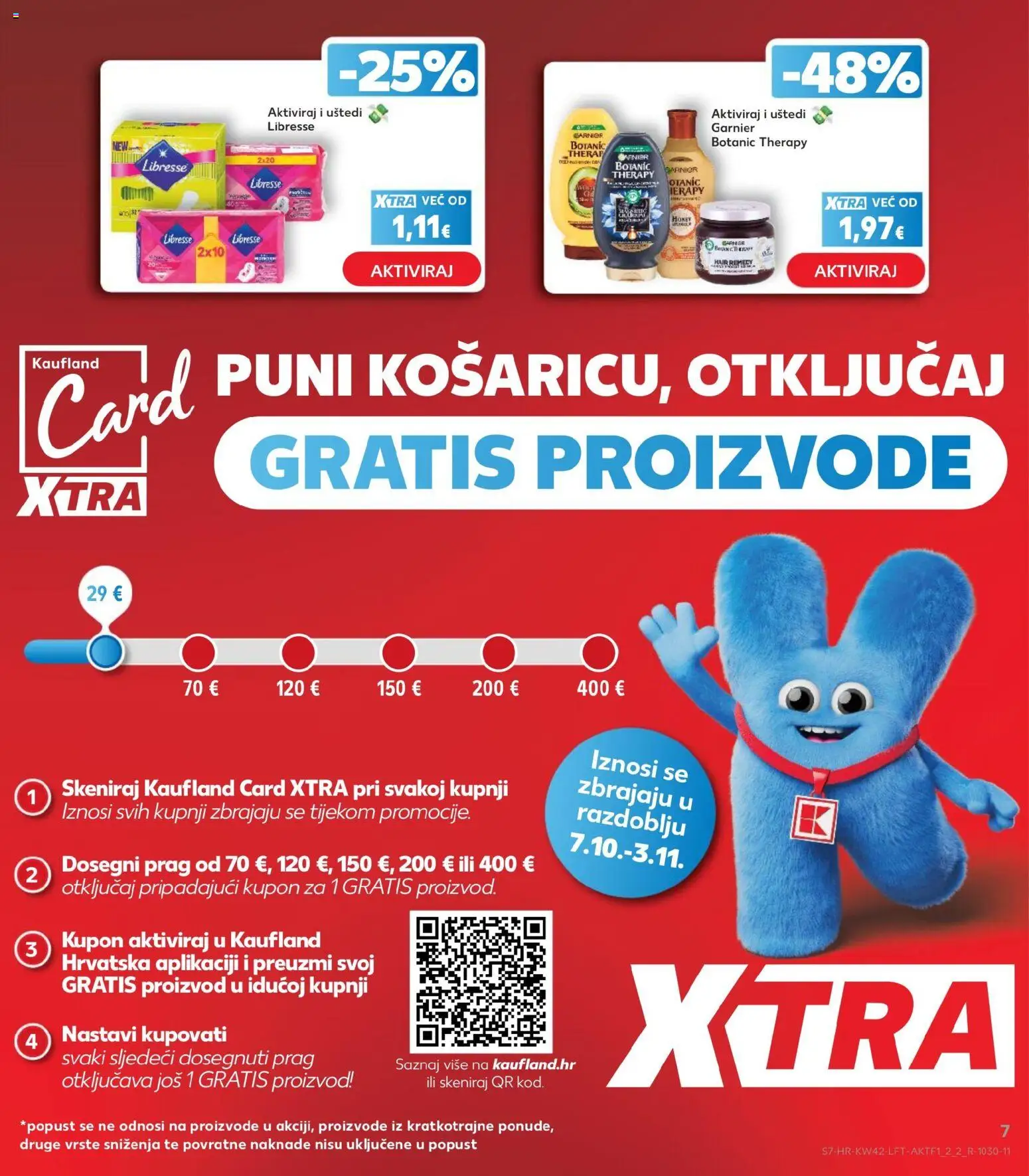 Kaufland katalog | vrijedi od 14.10.2026 | Stranica: 7 | Proizvodi: Garnier, Libresse