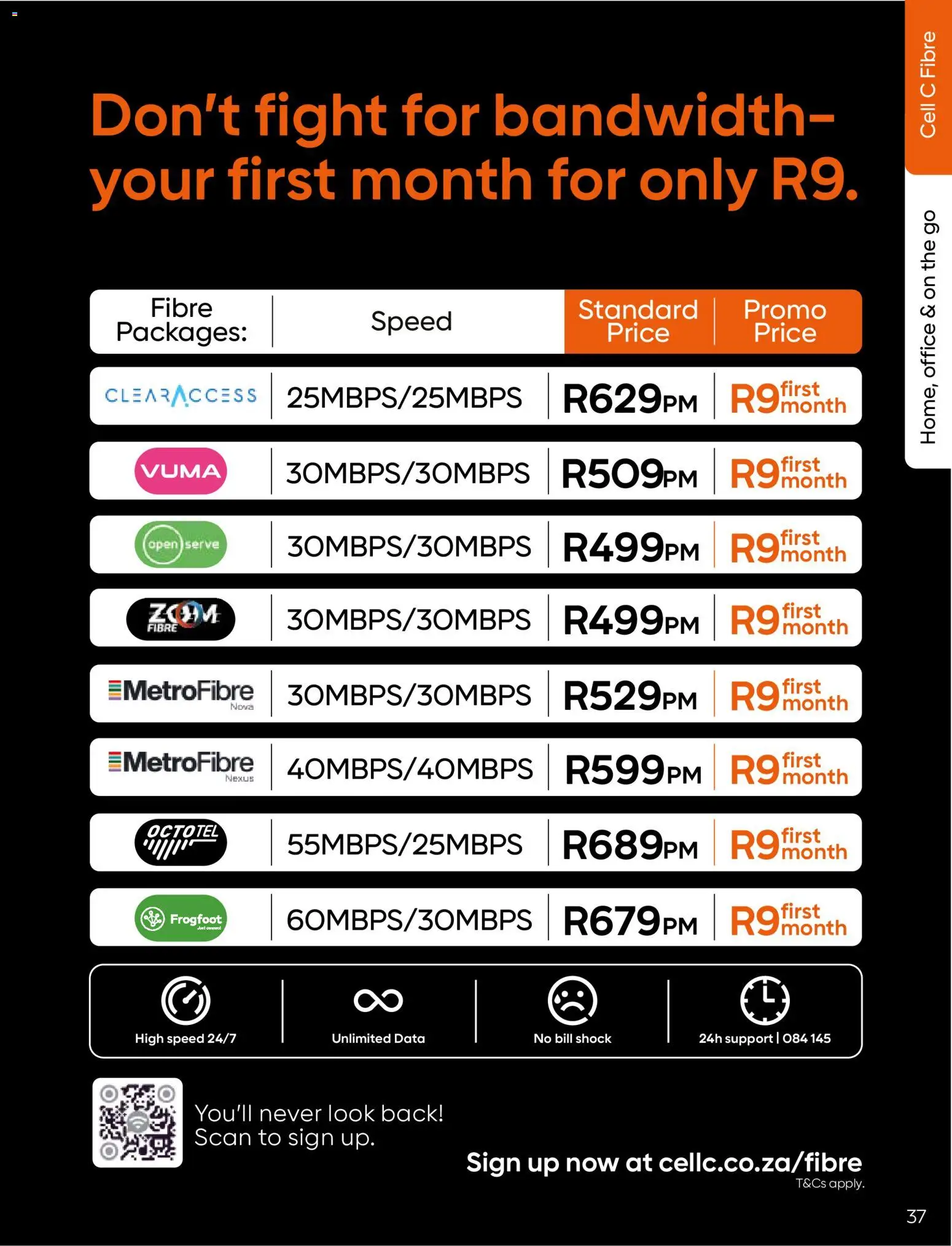 New Cell C catalogue – valid from 19.06.2026 | Page: 39