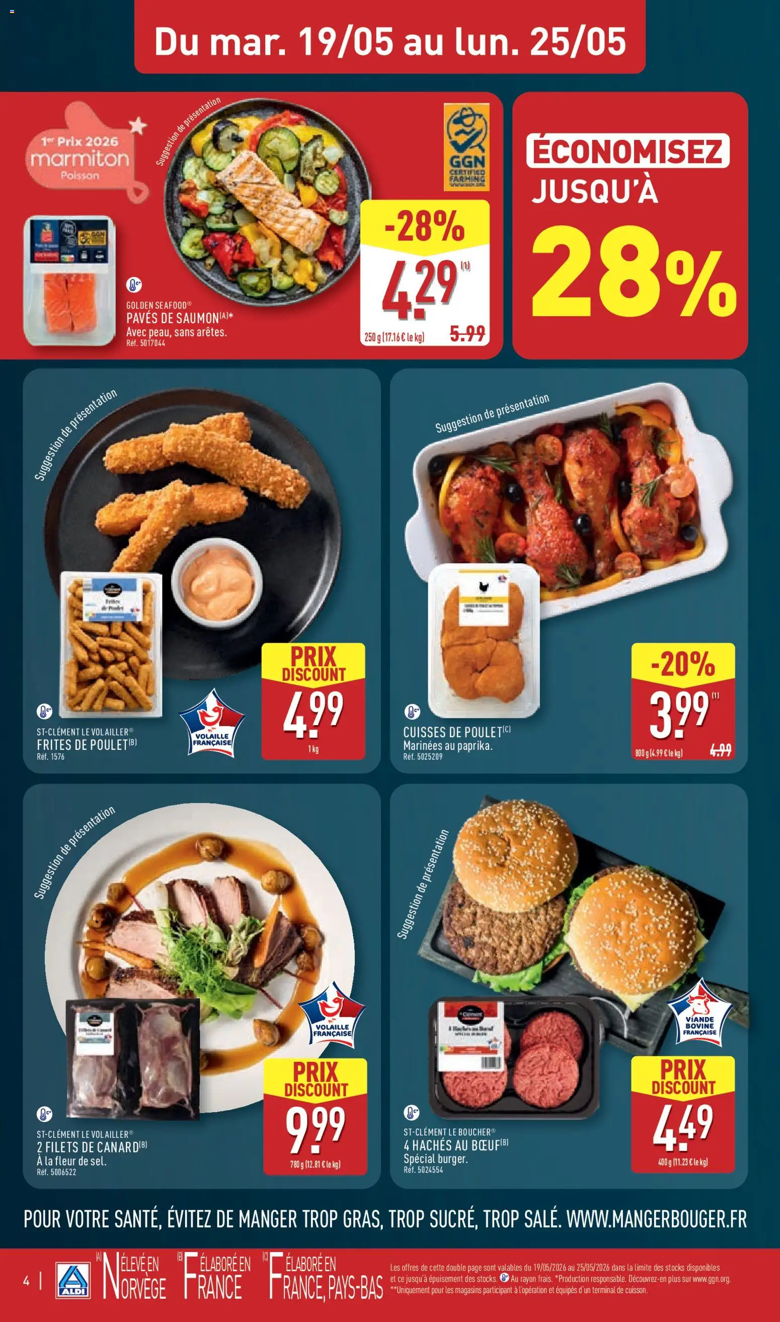 {H1} | Page: 6 | Produits: Frites, Volaille, Viande, Poisson