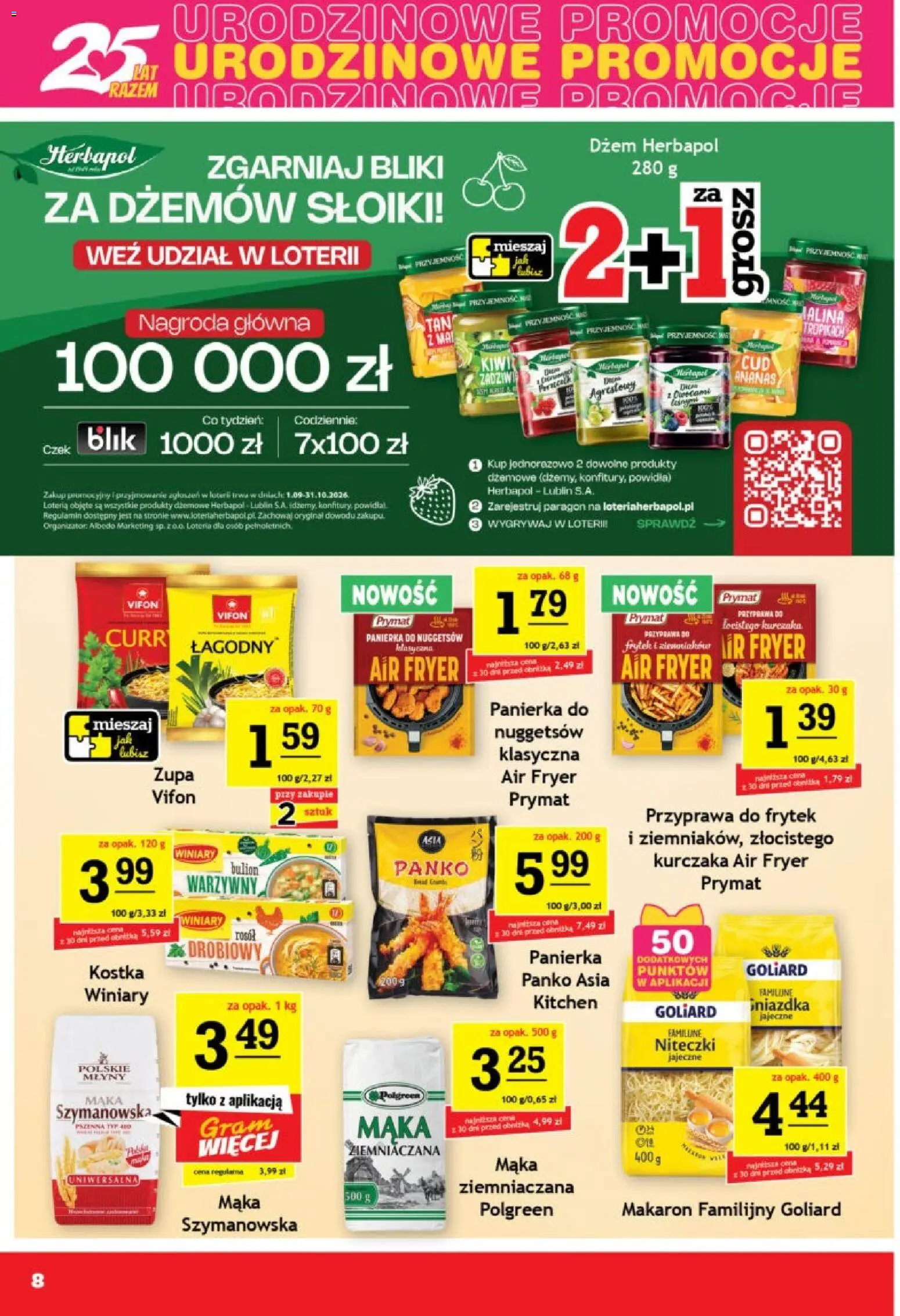 Gram Market gazetka od 23.09.2026 | Strona: 8 | Produkty: Vifon, Bulion, Zupa, Mąka