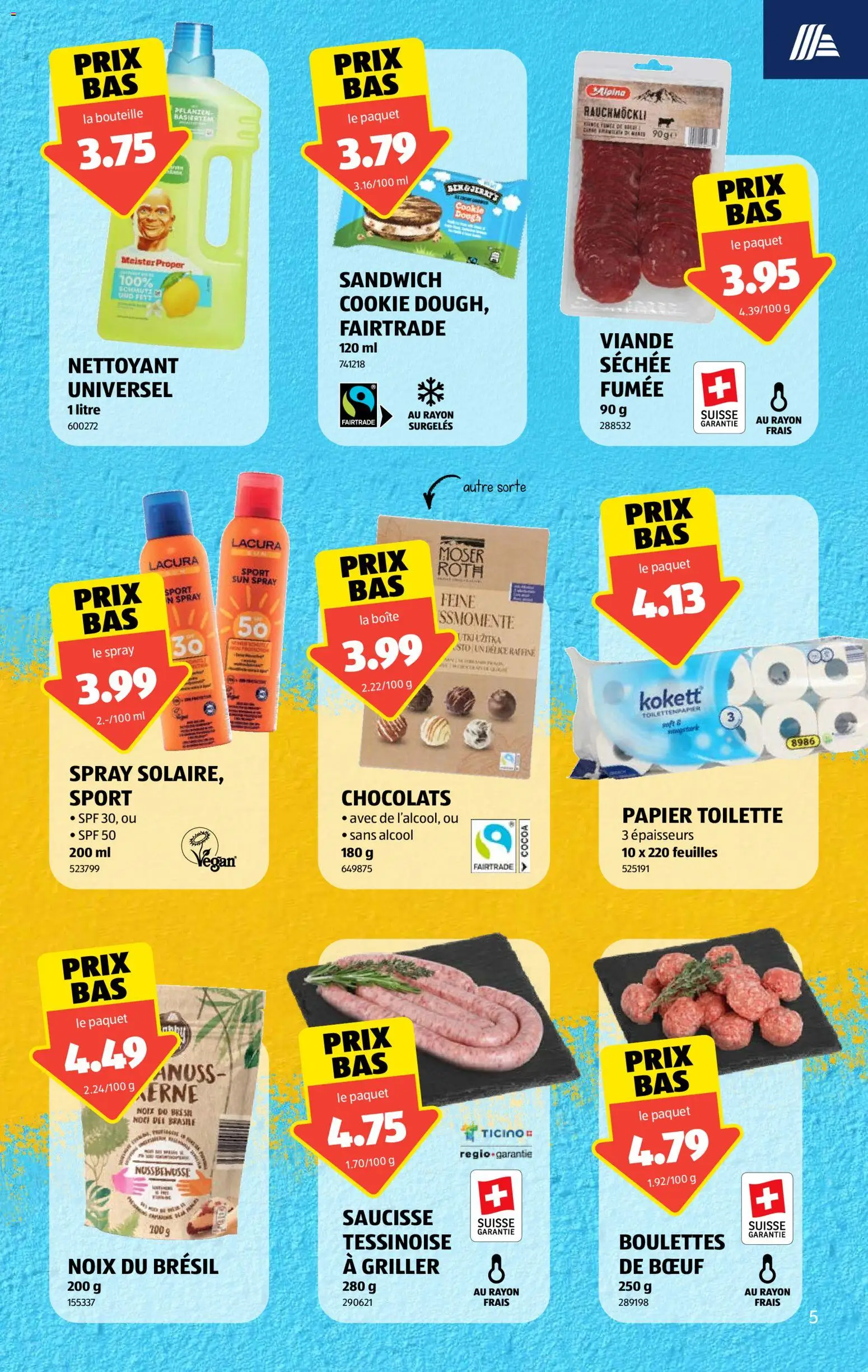 Aldi aktionen FR – gültig ab 11.06.2026 | Seite: 5 | Produkte: Toilette, Griller, Toilettenpapier