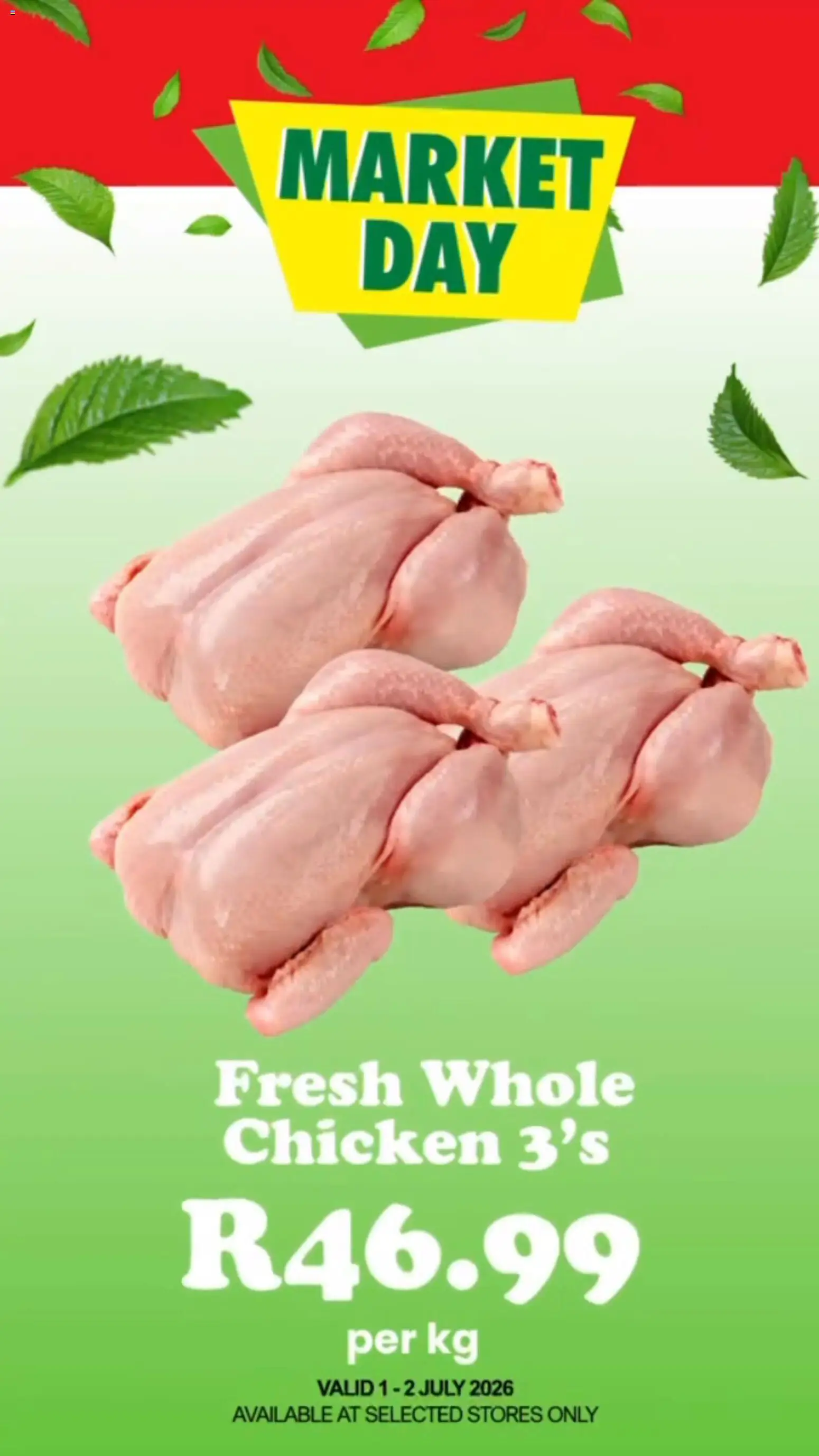 New Check Save catalogue – valid from 01/07/2026 | Page: 9 | Products: Chicken