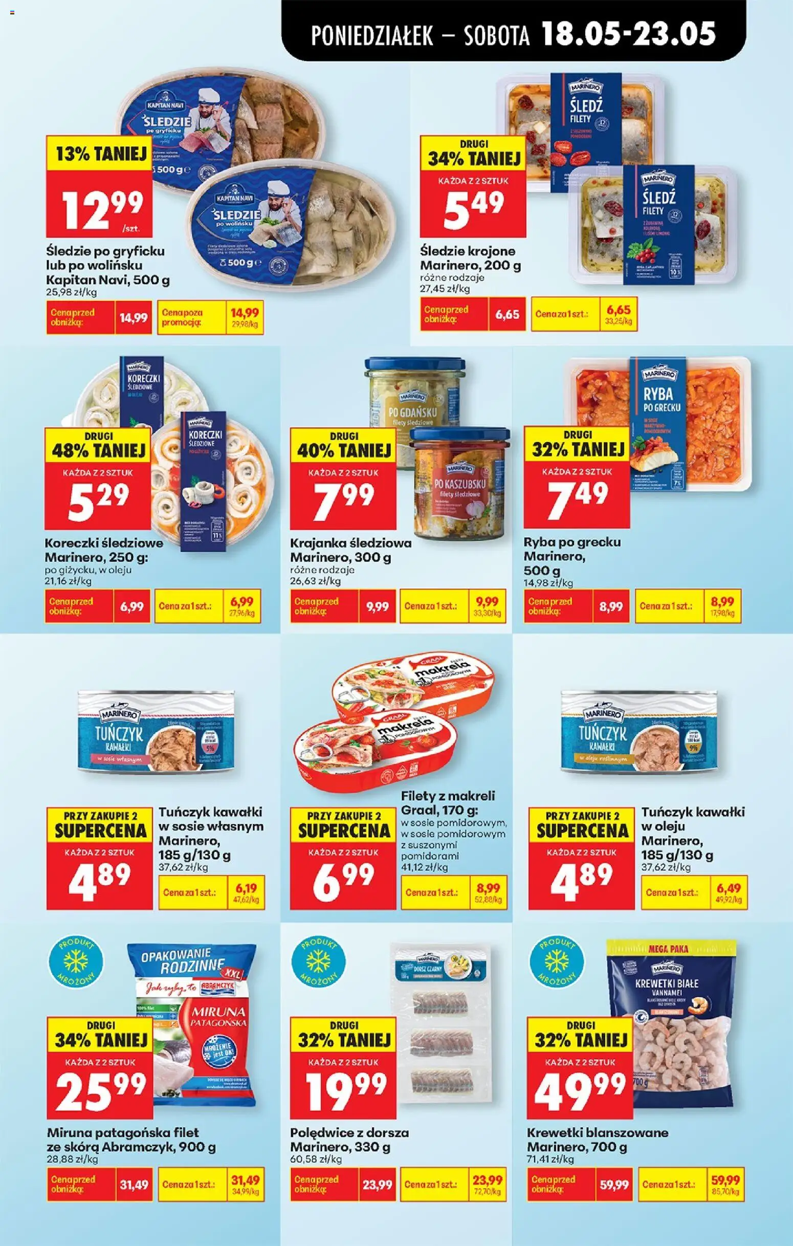 Biedronka Polsko leták od 18.05.2026 | Strana: 39 | Produkty: Ryba, Makrela, Filet