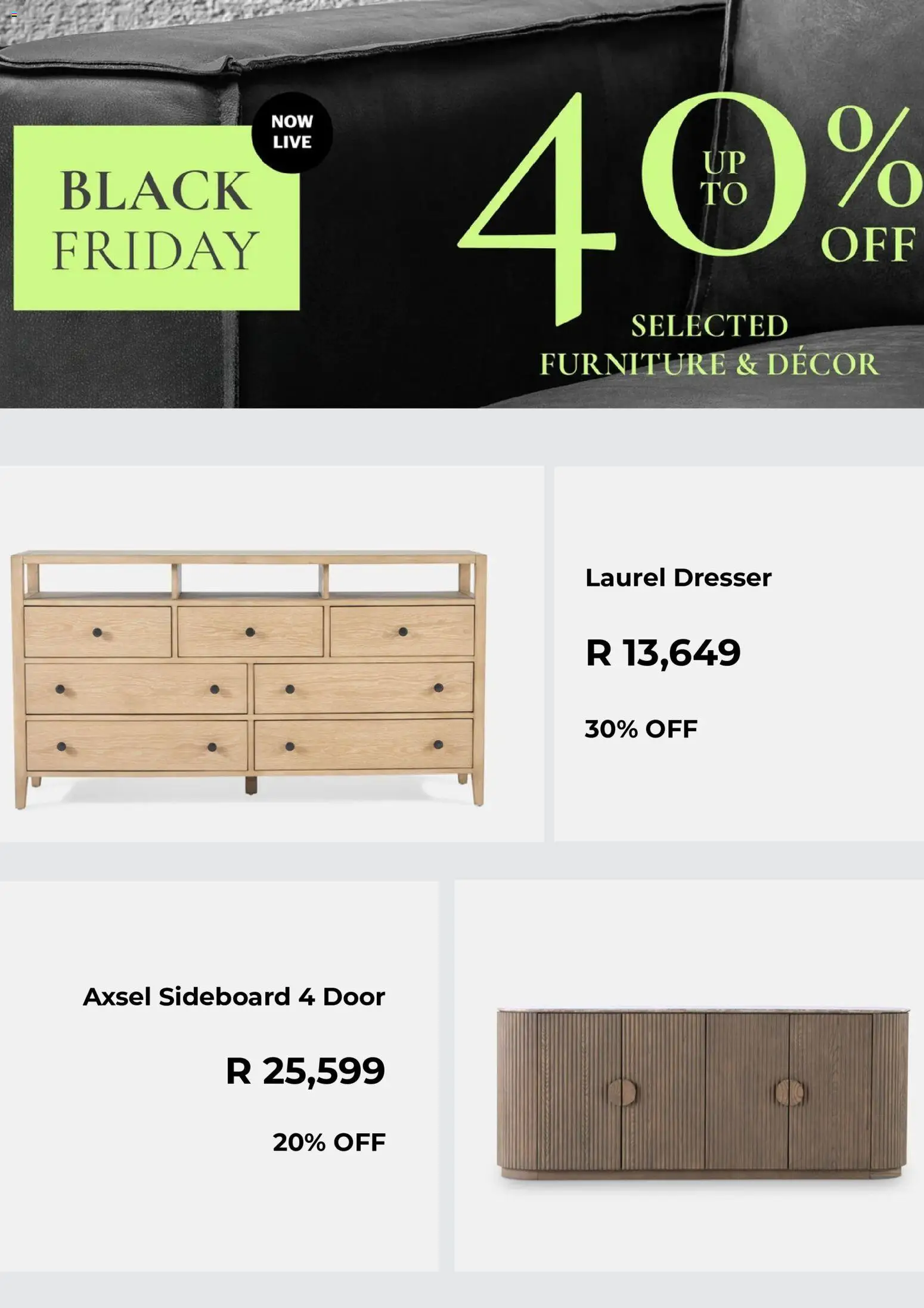 New Coricraft catalogue – valid from 21/10/2026 | Page: 4 | Products: Sideboard