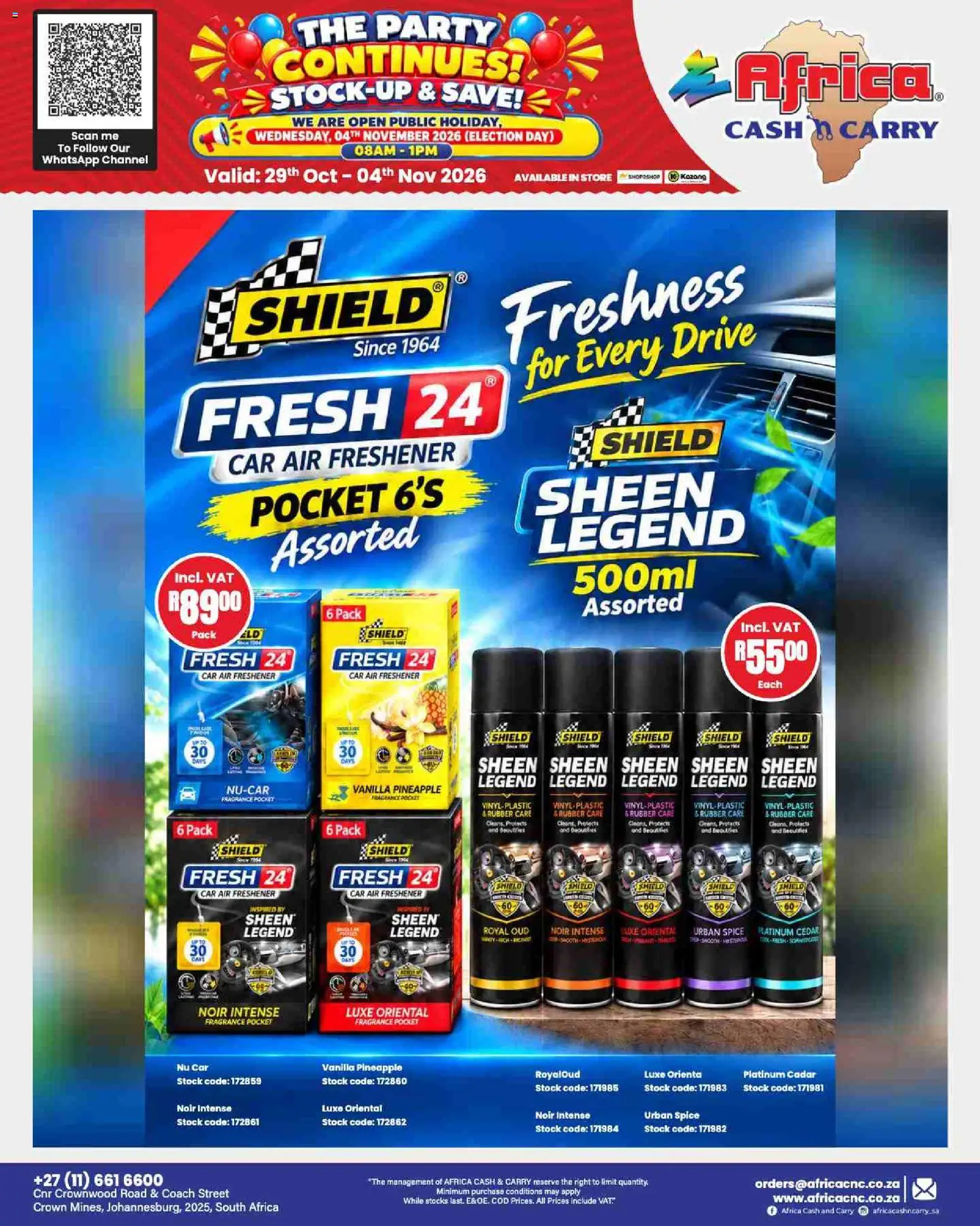 New Africa Cash & Carry catalogue – valid from 29/10/2026 | Page: 68