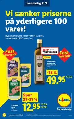 Lidl - Nyd hver dag til fast lav pris gyldig fra 13/09/2026