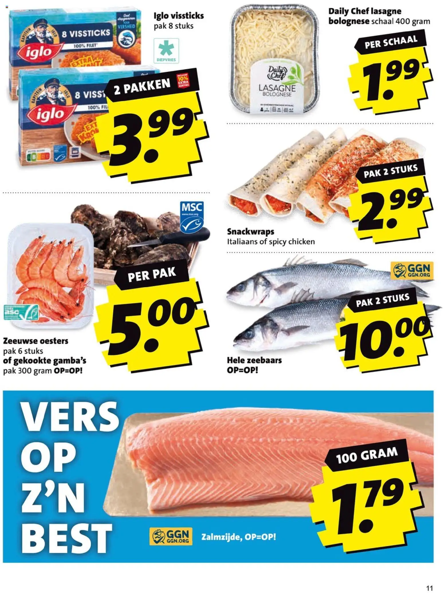 {H1} | Pagina: 11 | Producten: Schaal, Lasagne, Smart tv