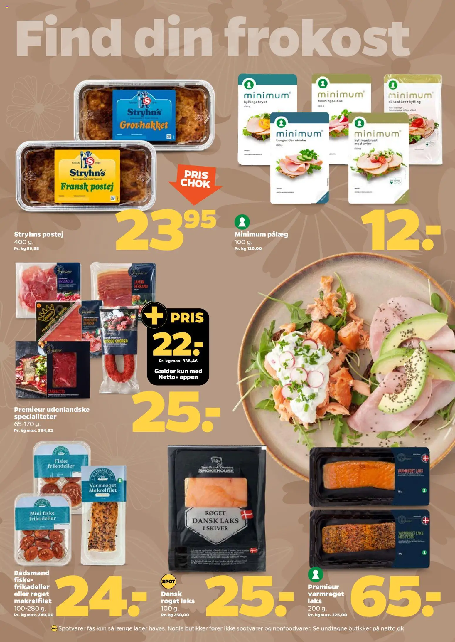 Netto tilbudsavis – gyldig fra 27/06/2026 | Side: 10 | Produkter: Skinke, Pålæg, Peber, Frikadeller