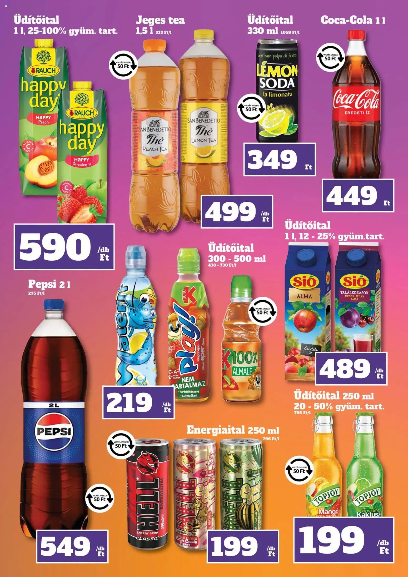 Family Diszkont akciós ujság - amely érvényes a következő dátumtól: 2026.07.03. | Oldal: 2 | Termékek: Lime, Energiaital, Szilva, Mangó