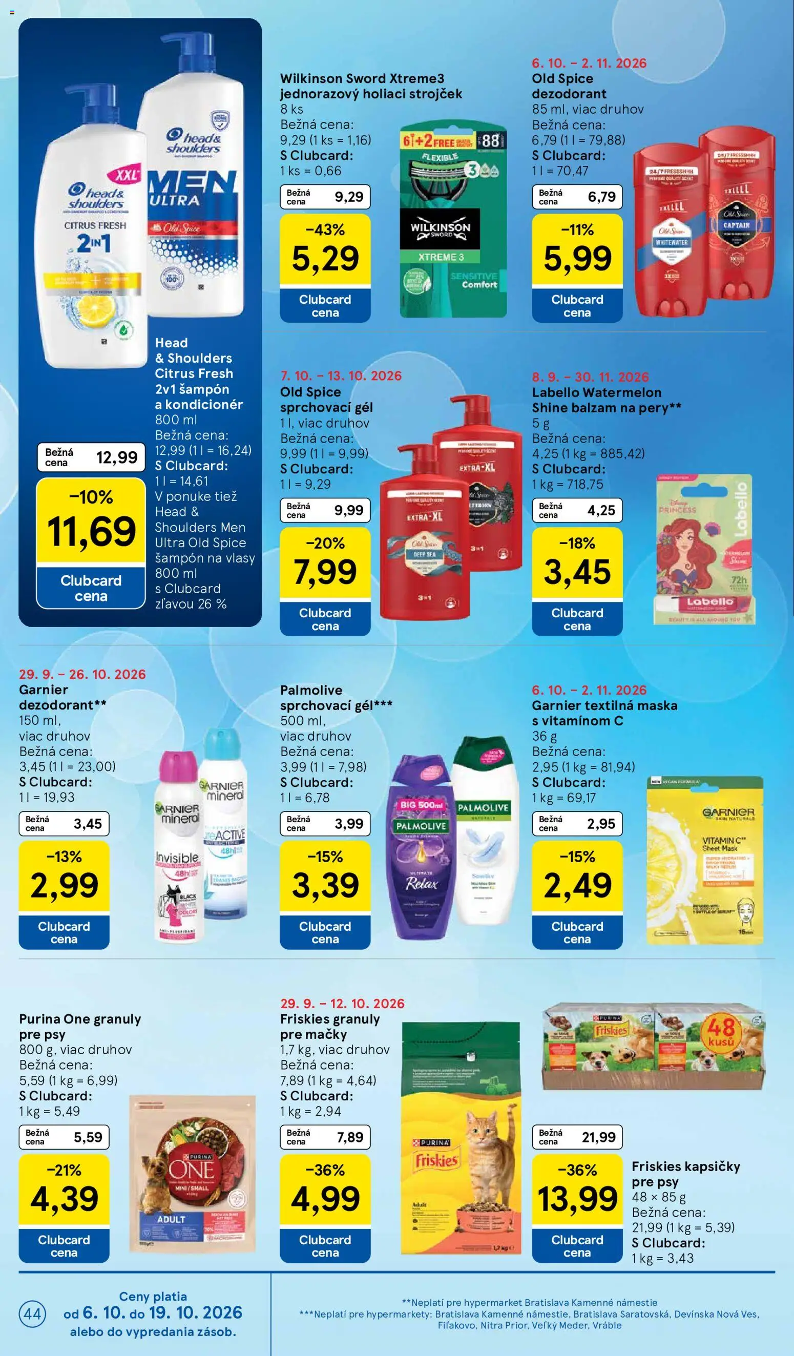 Nové Tesco akcie – leták je platný od 07.10.2026 | Strana: 44
