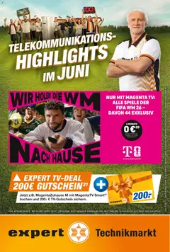 Expert Smarthphone Highlights im Juni ab 01.06.2026 gültig