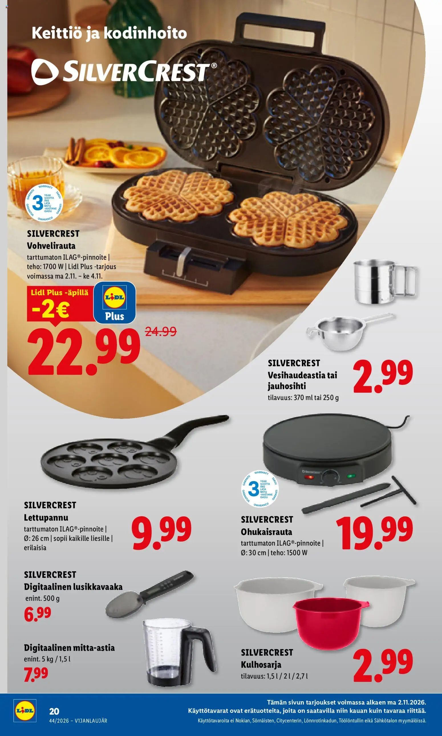 Lidl tarjoukset Vihti – voimassa 02/11/2026 alkaen | Sivu: 19