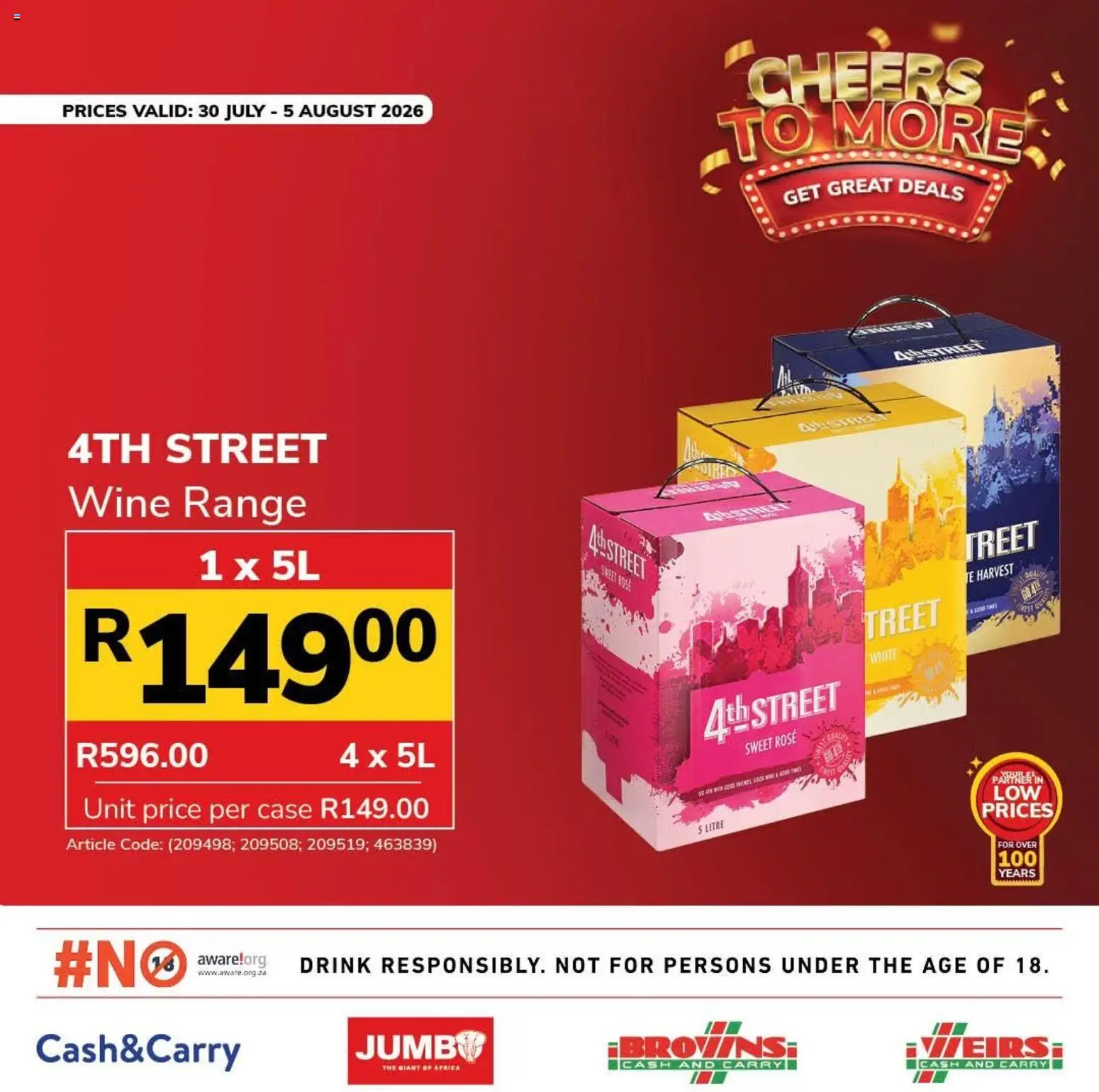 New Jumbo catalogue – valid from 30/07/2026 | Page: 1 | Products: Case, Wine