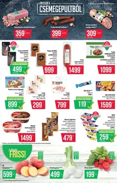 COOP - Szuper Plus / Alföld Pro-Coop Zrt. - amely érvényes a következő dátumtól: 11.06.2026 | Oldal: 2 | Termékek: Kolbász, Csokoládé, Eper, Cheddar