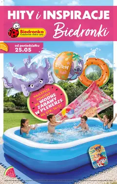 Náhled letáku Biedronka Polsko leták - Hity i inspiracje od 25.05.2026