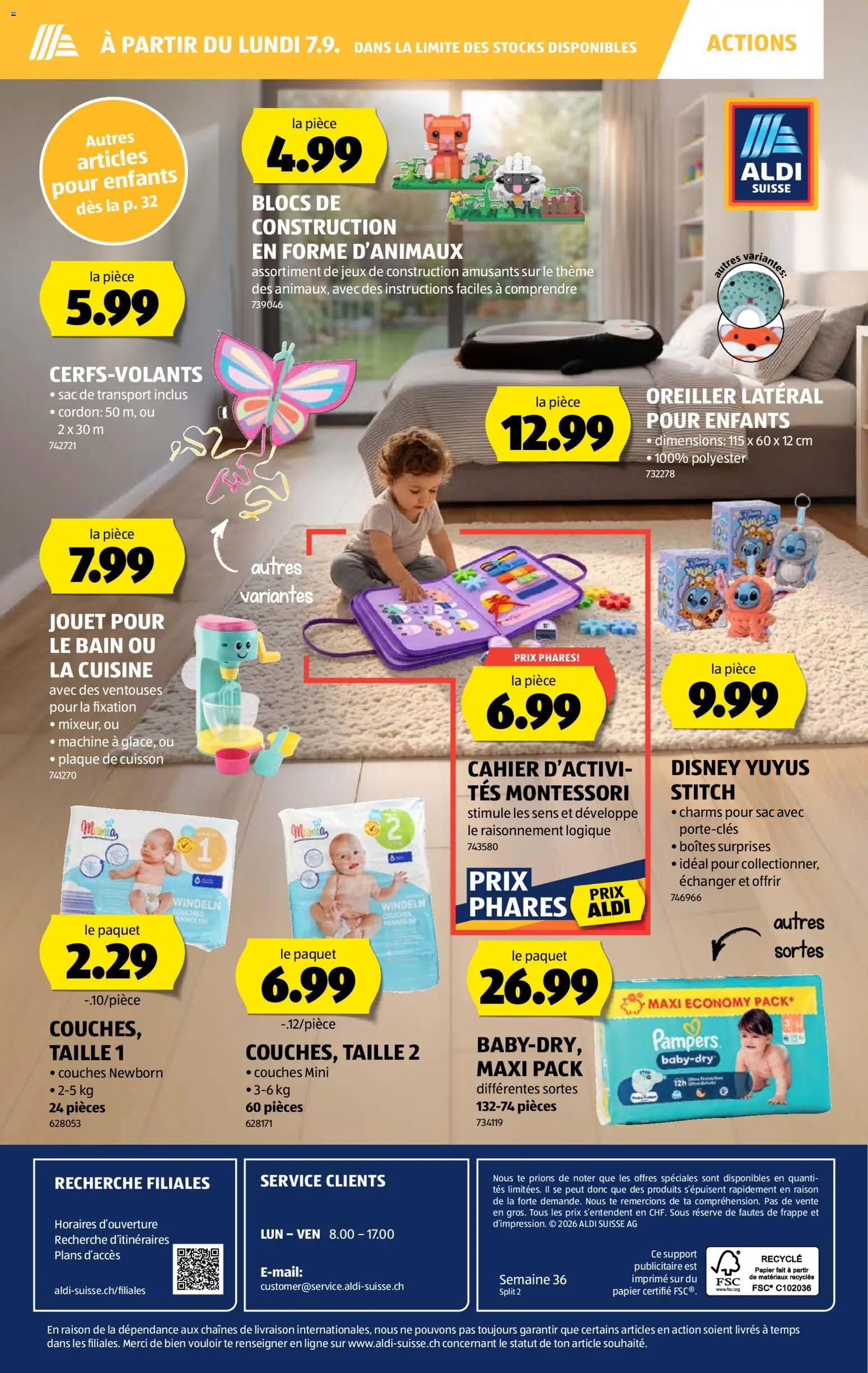 Aldi aktionen FR – gültig ab 03.09.2026 | Seite: 40 | Produkte: Pampers