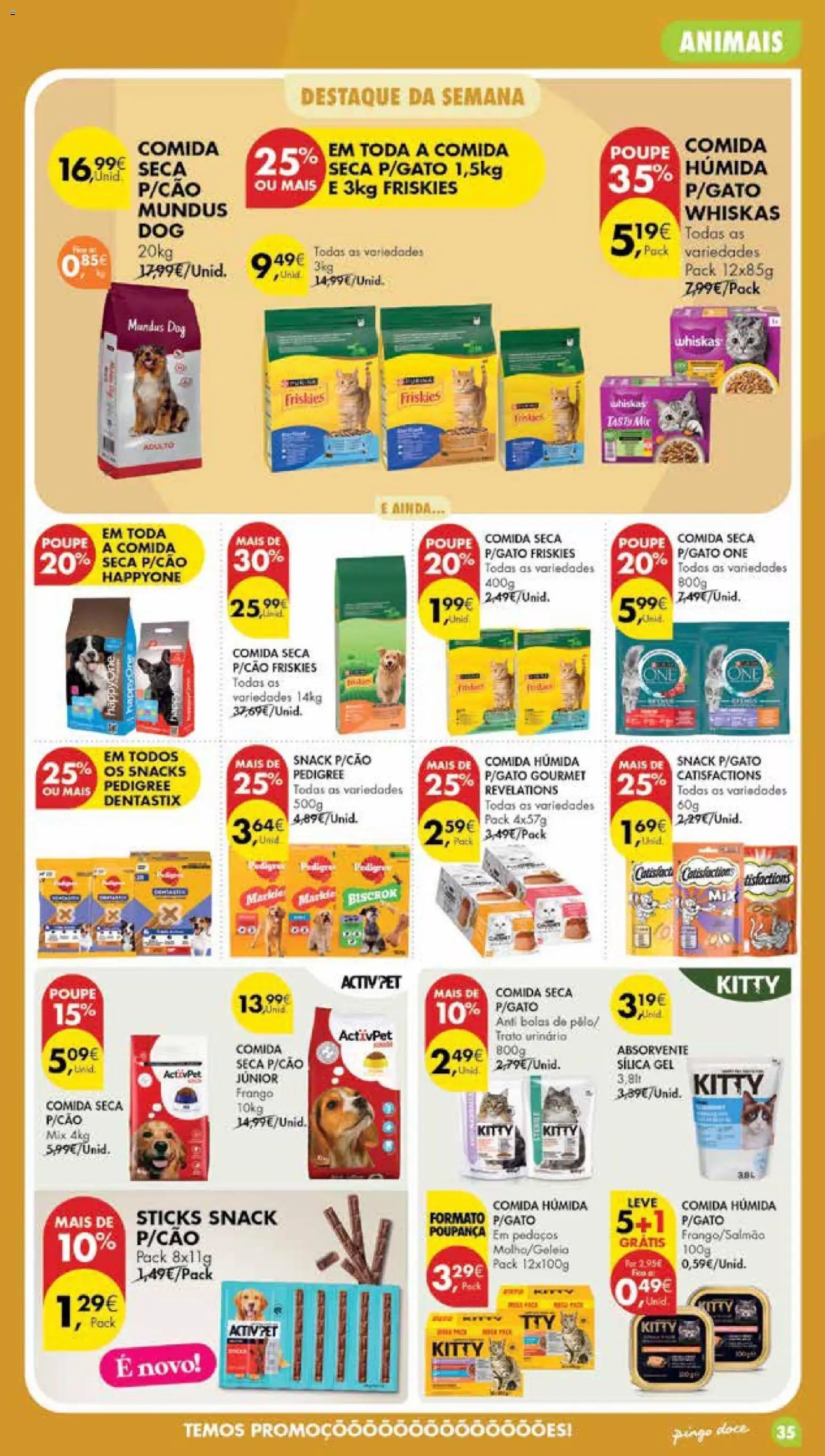 Pingo Doce folheto Poupe Esta Semana Madeira │ válido de 20/10/2026 | Página: 35 | Produtos: Frango, Snacks