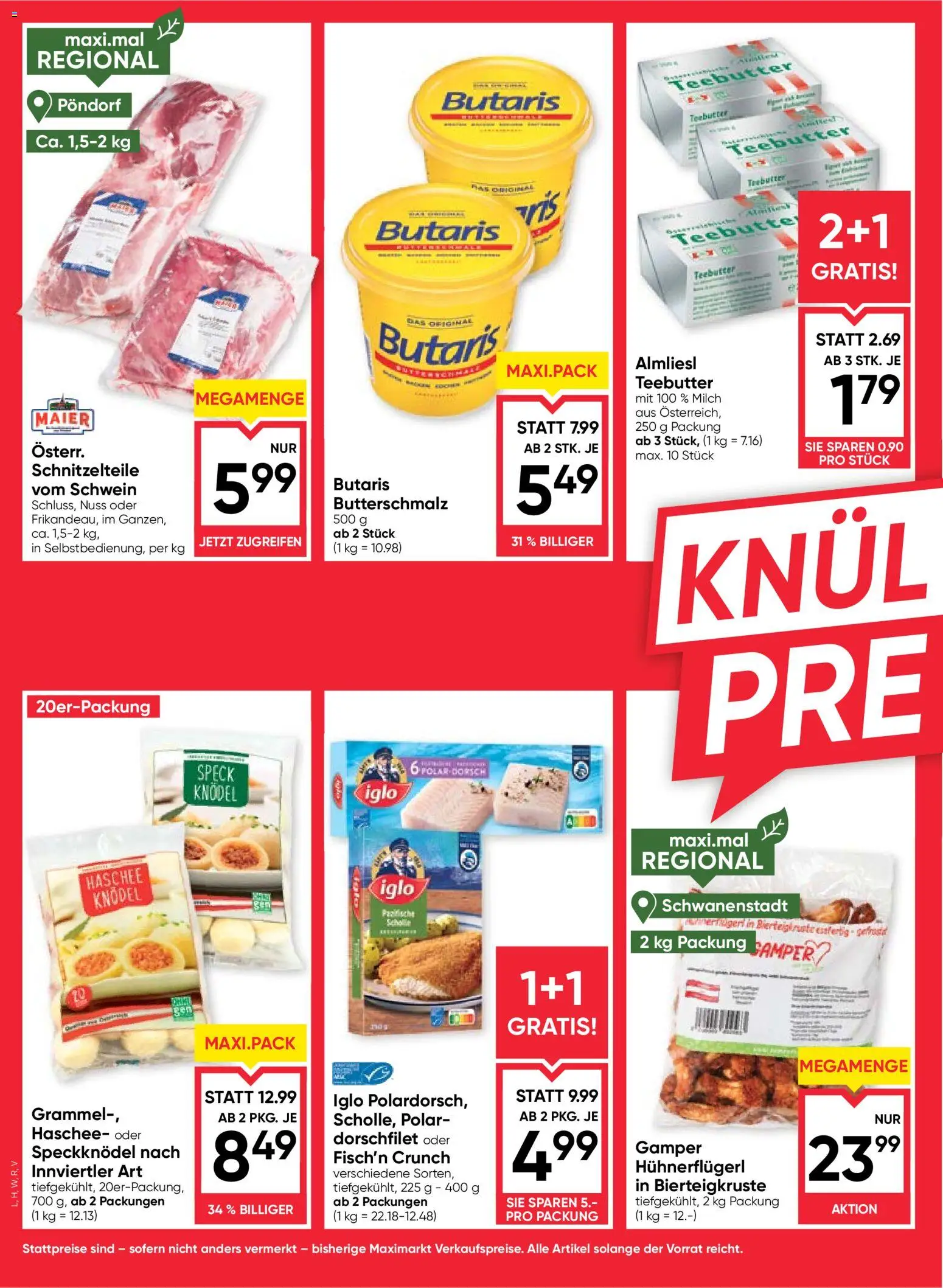 Maximarkt Flugblatt gültig ab 03.06.2026 | Seite: 2 | Produkte: Milch